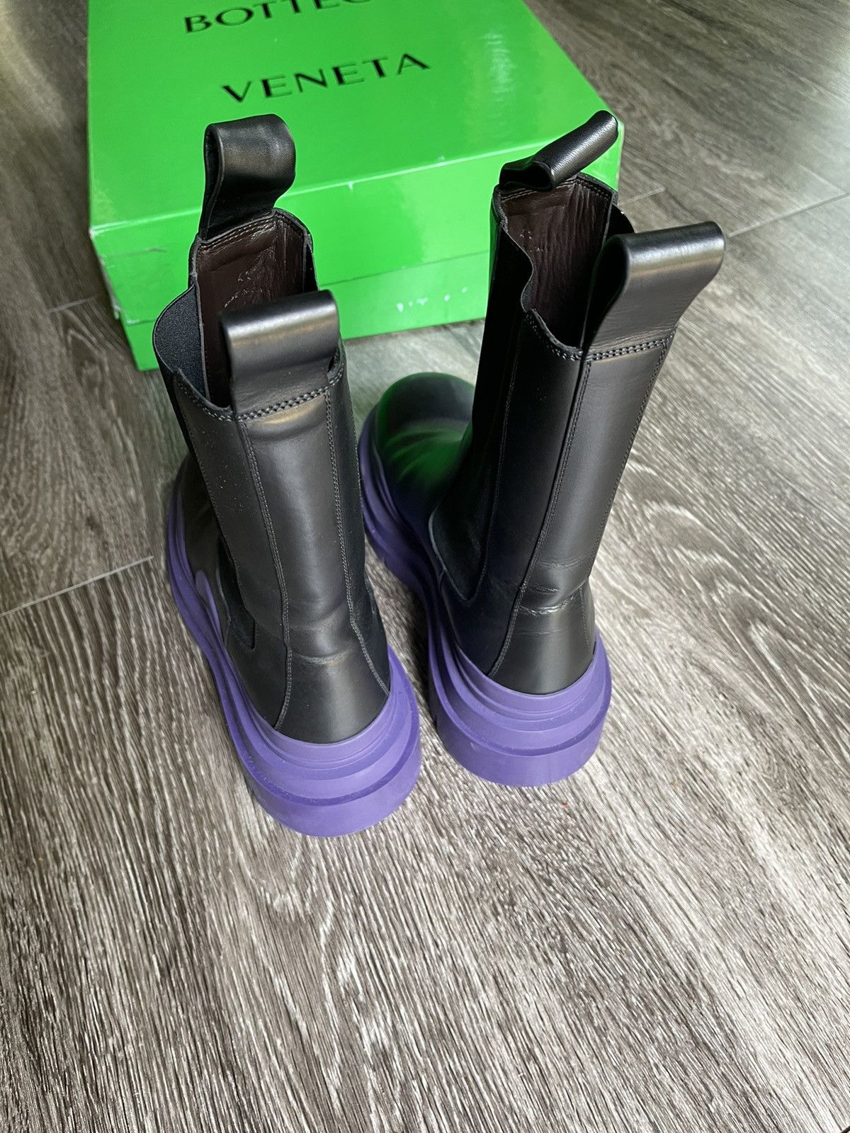 Bottega Veneta Bottega Veneta Tire Boots Purple Black Size US 9 / EU 42 - 6 Thumbnail