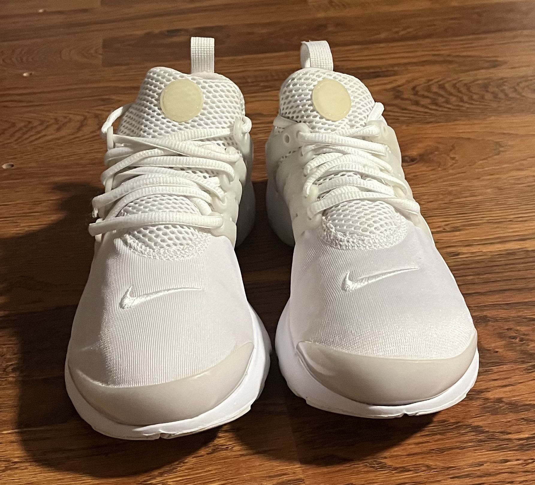 Nike Nike Air Presto Triple White Sneakers Size US 7 / EU 40 - 2 Thumbnail