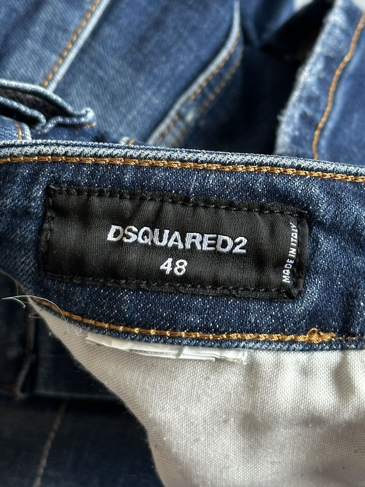 Other Dsquared2 Jeans Blue Denim Slim Fit Jeans Size 38 Size US 32 / EU 48 - 12 Thumbnail