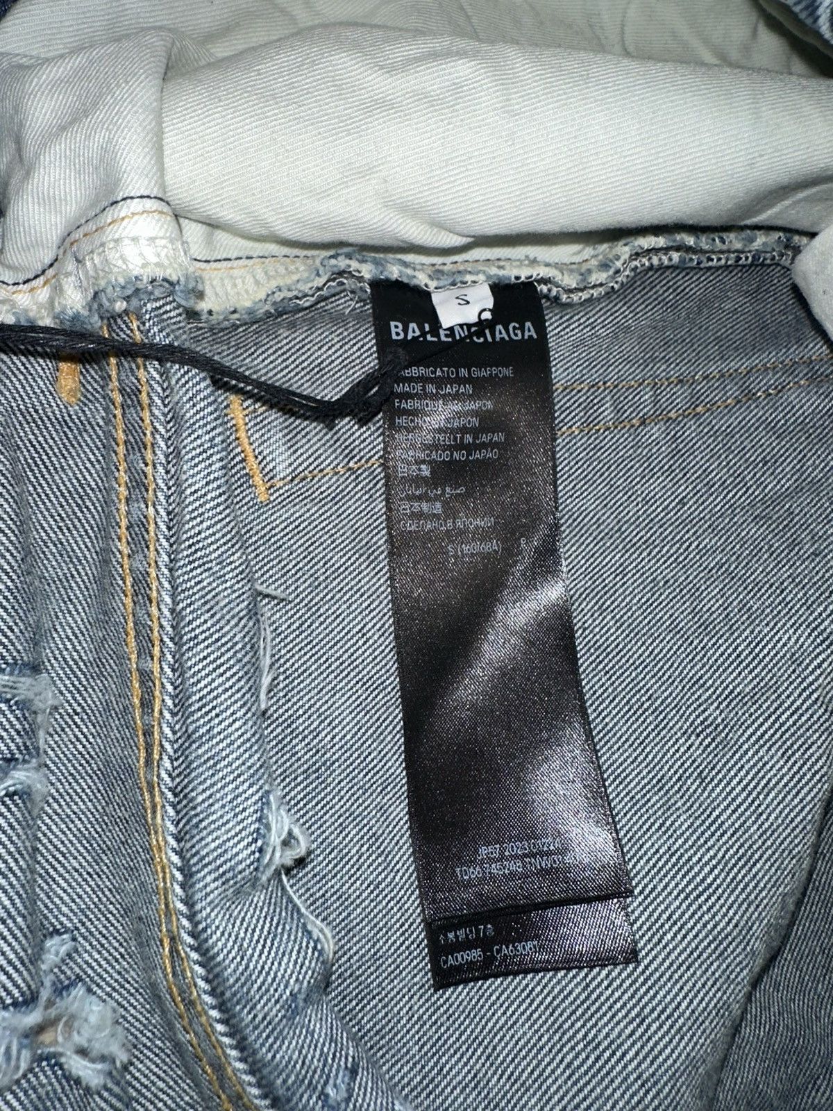Balenciaga Balenciaga Super Destroyed Baggy Pants Size US 30 / EU 46 - 5 Thumbnail