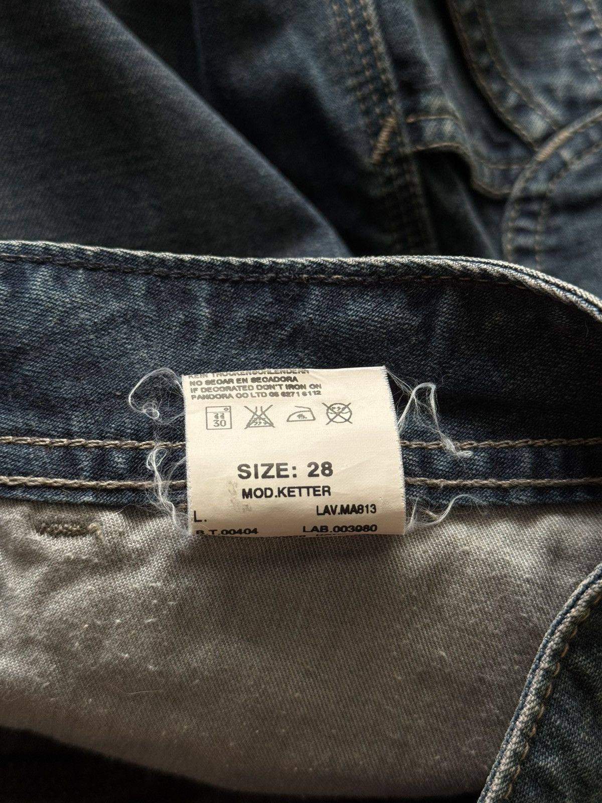 Diesel Diesel 2000s vintage carpenter denim maxi skirt Y2K Size 28" / US 6 / IT 42 - 12 Thumbnail