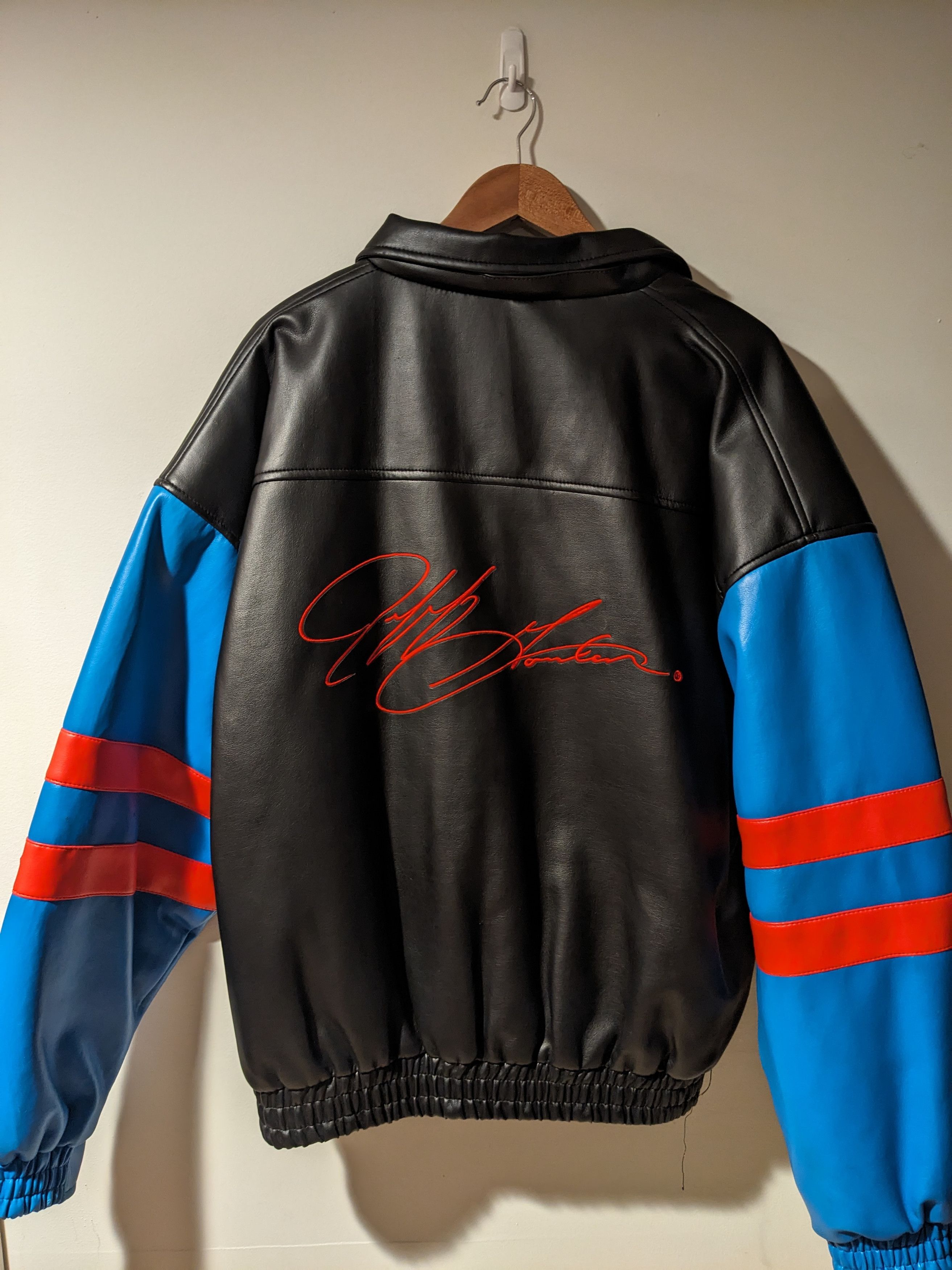 Chase Authentics × NASCAR × Vintage Vintage Jeff Gordan Nascar Chase Authentic Pleather Jacket Size US L / EU 52-54 / 3 - 10 Thumbnail