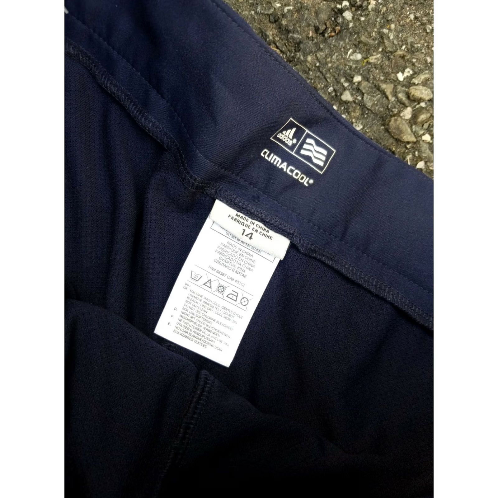Adidas Adidas Climalite Skort Women’s Activewear Skirt Size 14 Blue Elastic Lightweight Attached Shorts Golf Tennis Size 36" / US 14 / IT 50 - 2 Thumbnail
