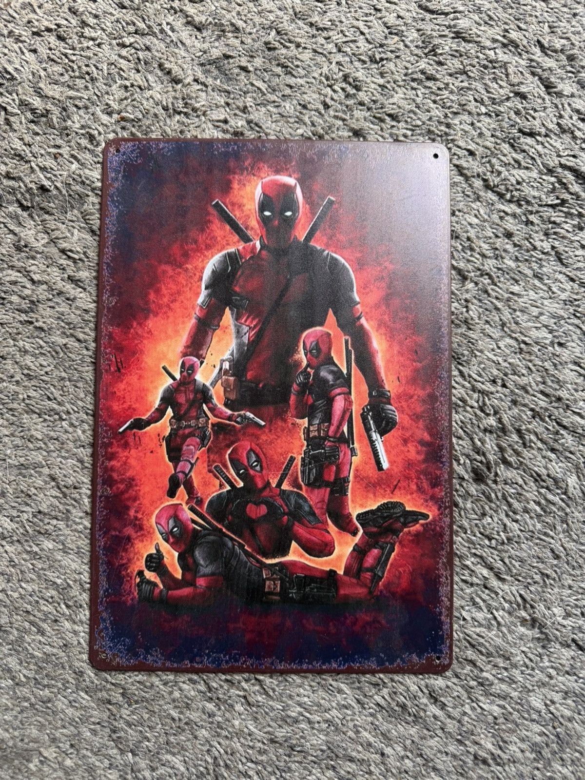 Marvel Comics Marvel Comics Deadpool Legacy Collage Metal Sign Size ONE SIZE - 1 Thumbnail