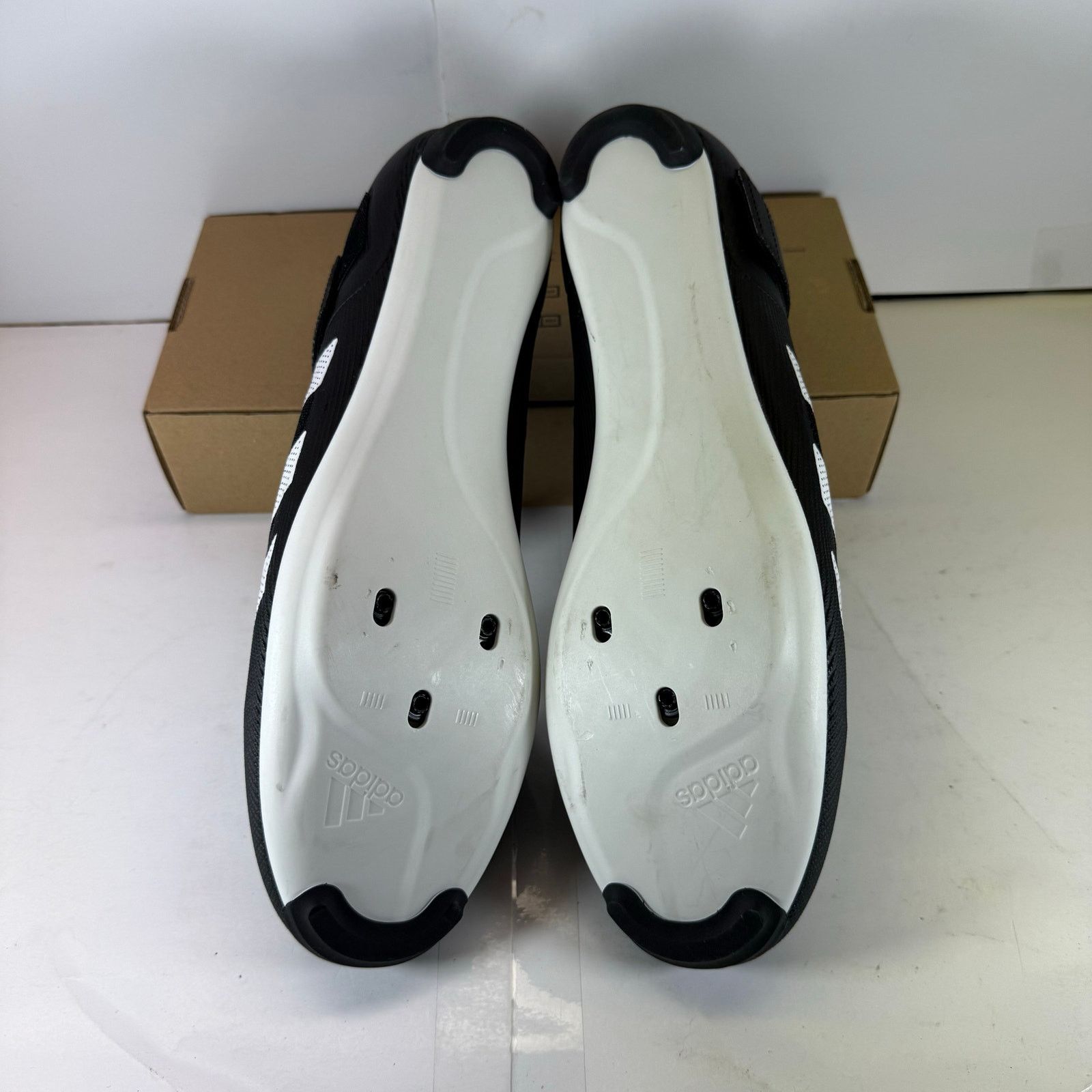 Adidas Adidas Indoor Cycling Shoes Black/White GX6544 Size 12 Men Size US 12 / EU 45 - 3 Thumbnail