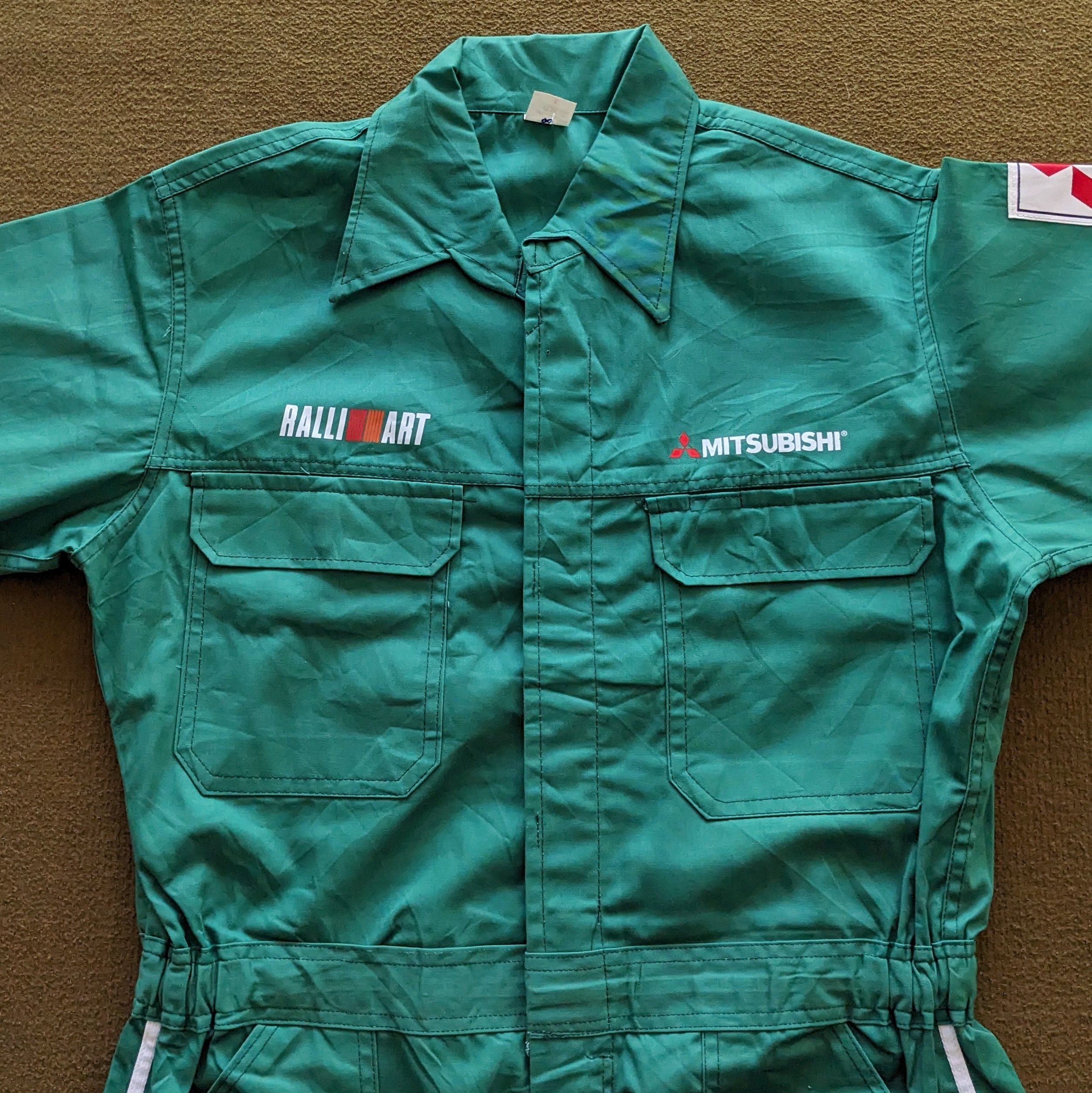 Vintage Vintage Mitsubishi Ralli Art Coverall Workwear Custom Jacket Size US M / EU 48-50 / 2 - 4 Thumbnail