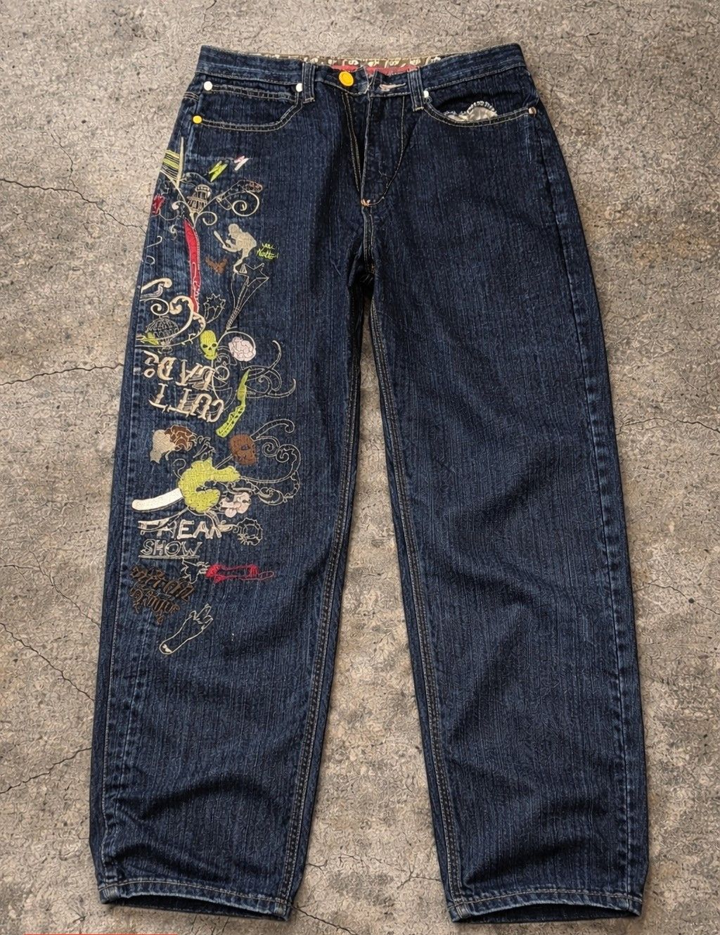 Artful Dodger artful dodger grunge baggy jeans Size US 32 / EU 48 - 2 Thumbnail