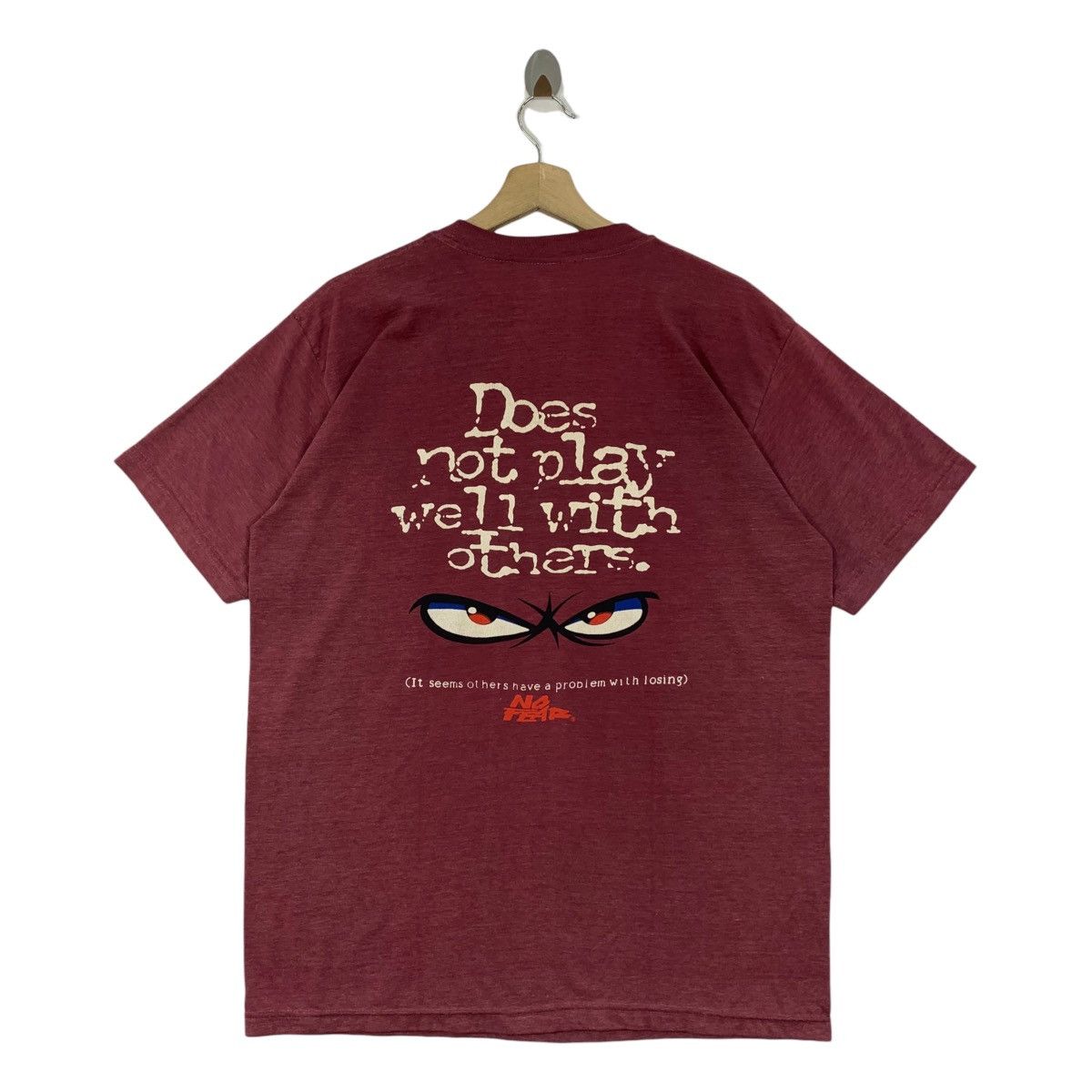 No Fear × Vintage Vintage NO FEAR does not play well with other printed tee Size US L / EU 52-54 / 3 - 1 Thumbnail