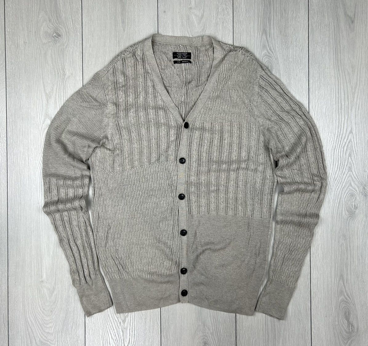 Allsaints AllSaints Knitted light Cardigan size M Size US M / EU 48-50 / 2 - 1 Thumbnail
