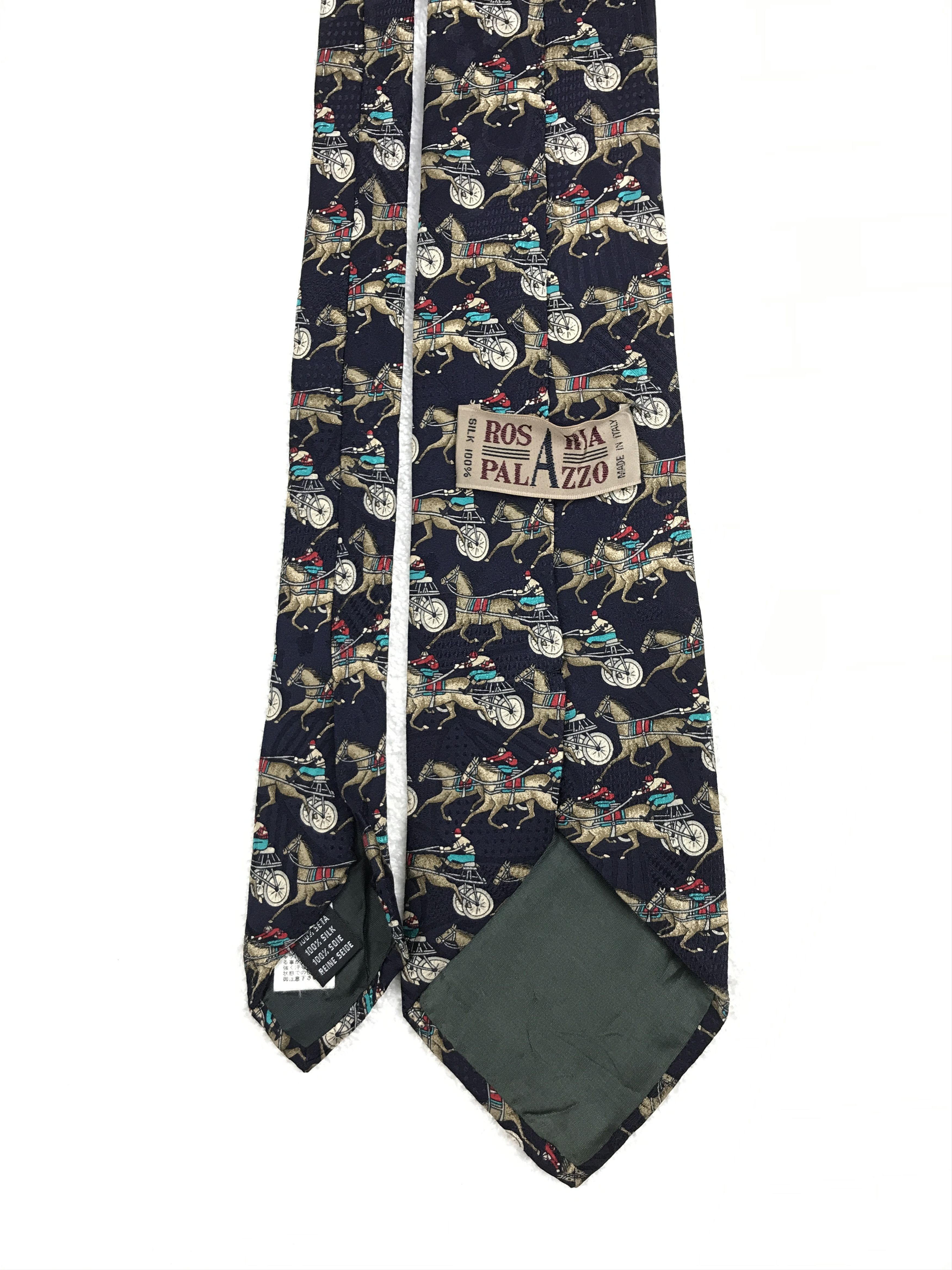 Vintage Vintage Rosaria Palazzo Silk Necktie Size ONE SIZE - 4 Thumbnail