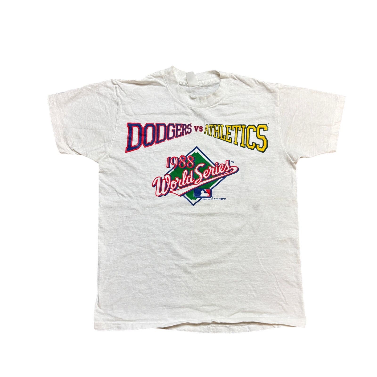 MLB × Vintage Vintage 1988 Dodgers vs Athletics World Series Shirt Men's M Size US M / EU 48-50 / 2 - 1 Thumbnail