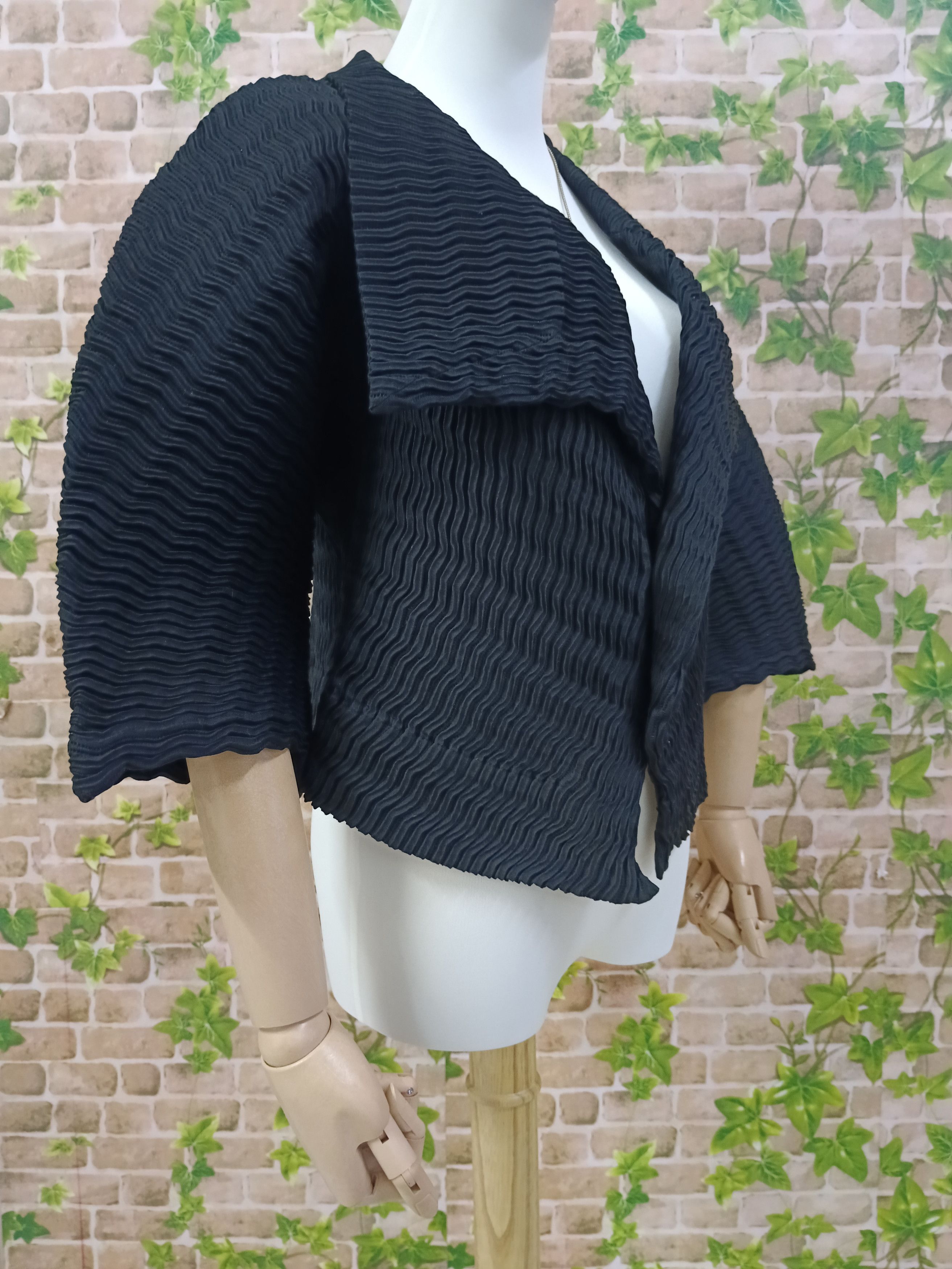 Pleats Please Issey Miyake ISSEY MIYAKE PLEATS BALERO JACKET Size M / US 6-8 / IT 42-44 - 3 Thumbnail