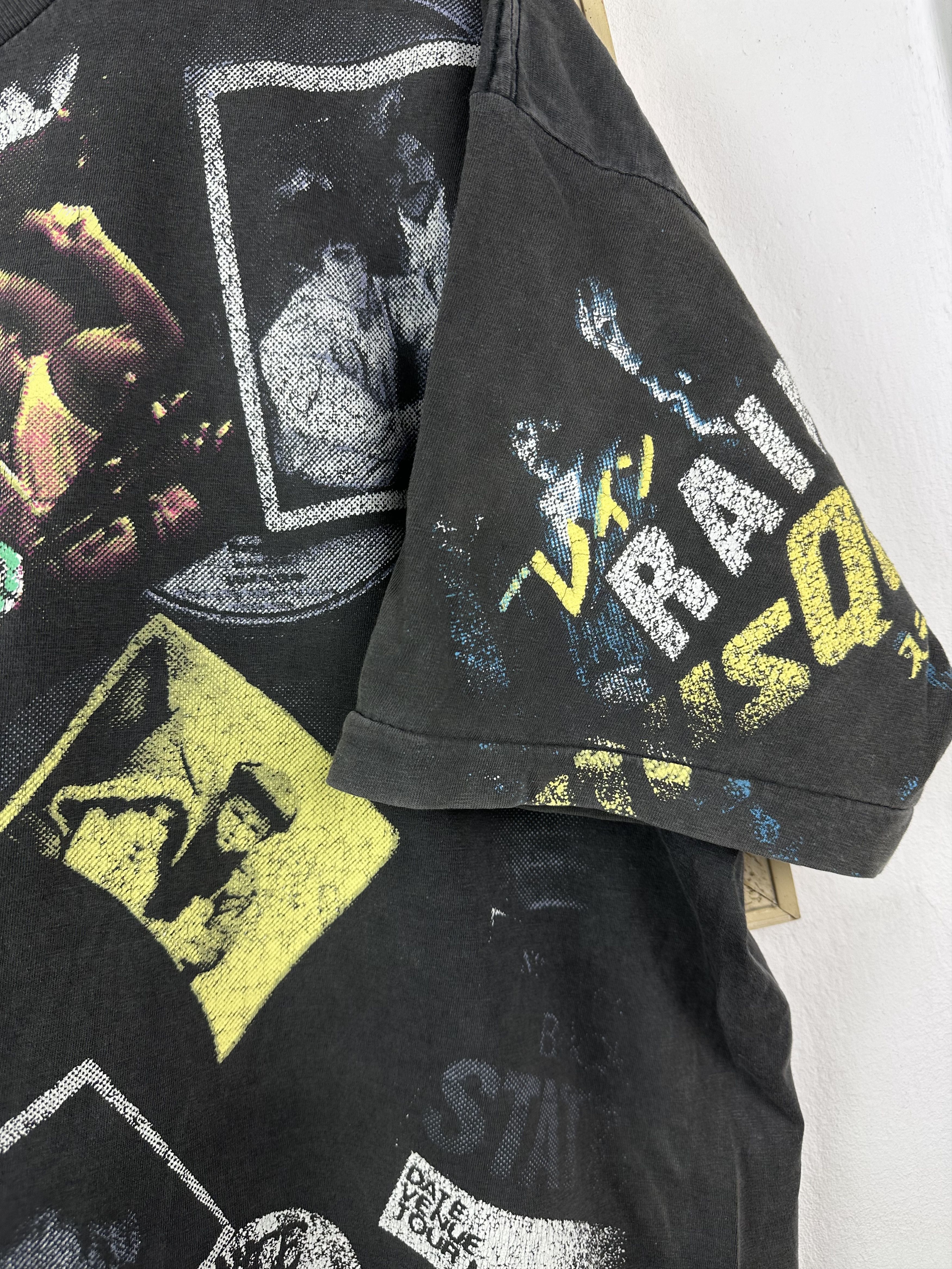 Band Tees Rare Vintage Status Quo 1991 Tour Rock Shirt Tee Over Print Size US XL / EU 56 / 4 - 11 Thumbnail