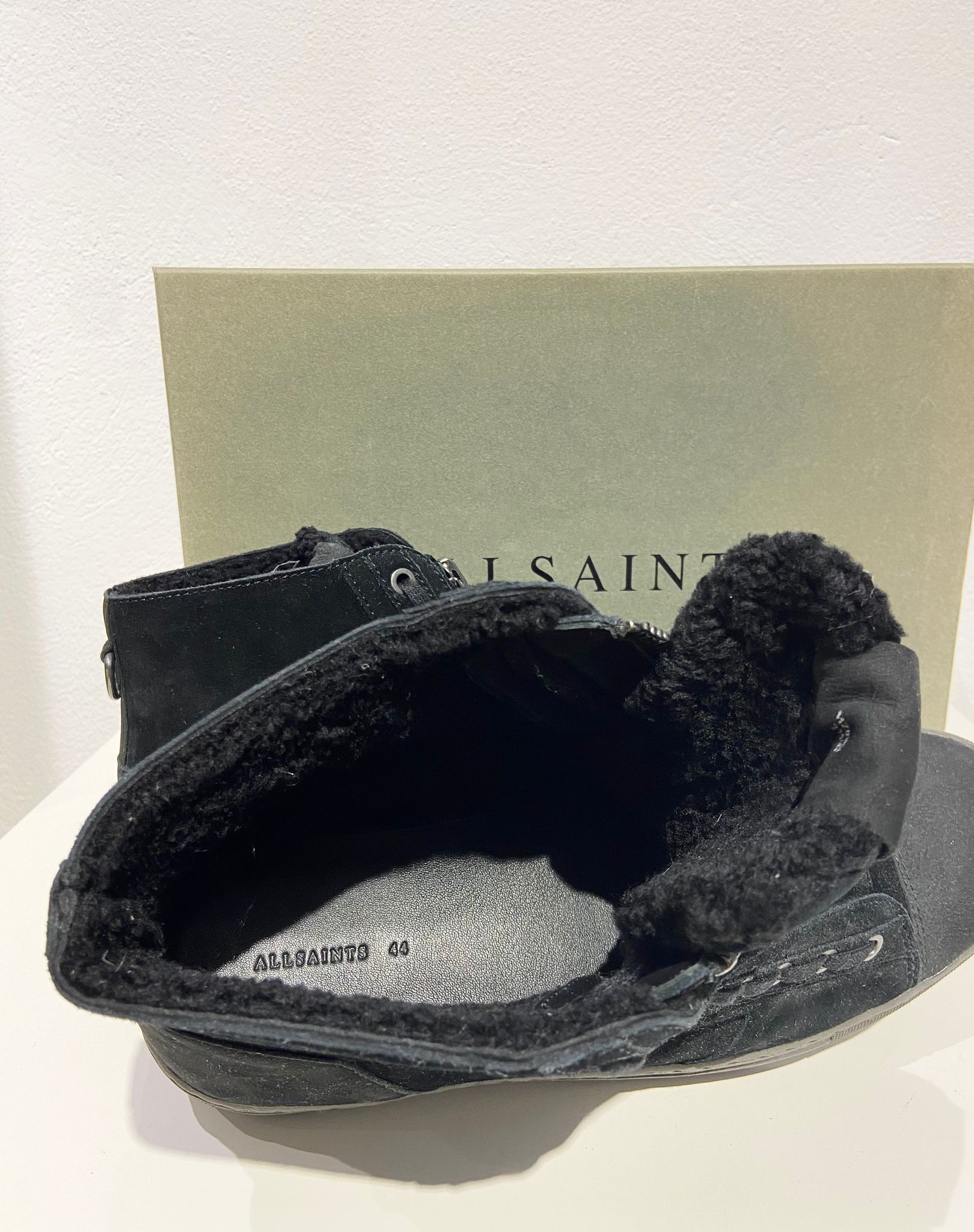 Allsaints AllSaints - Hi-Top Sneakers Size US 11 / EU 44 - 7 Thumbnail