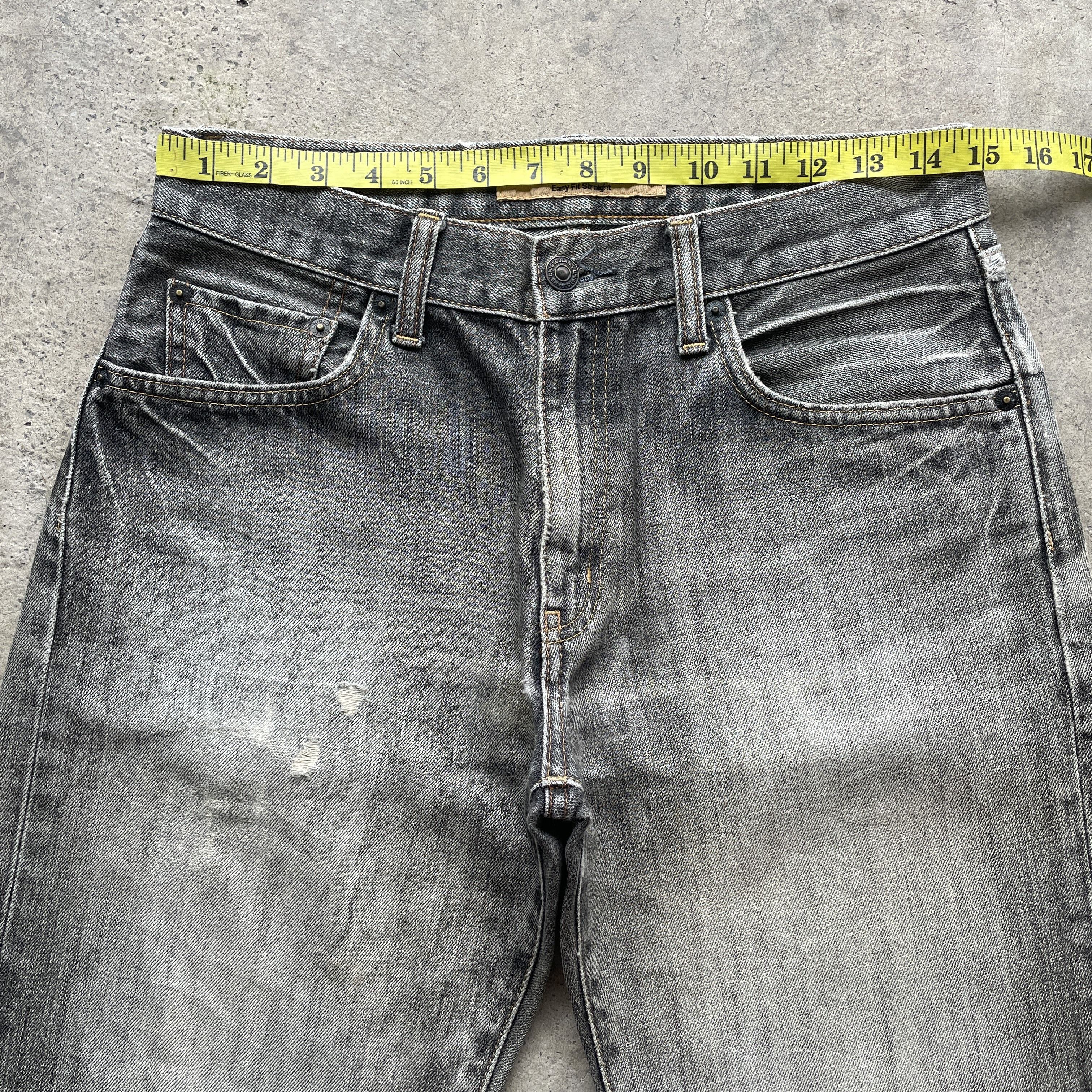 Japanese Brand W30 VINTAGE JAPAN FADED BLACK JEANS DISTRESSED DENIM PANTS Size US 30 / EU 46 - 5 Thumbnail