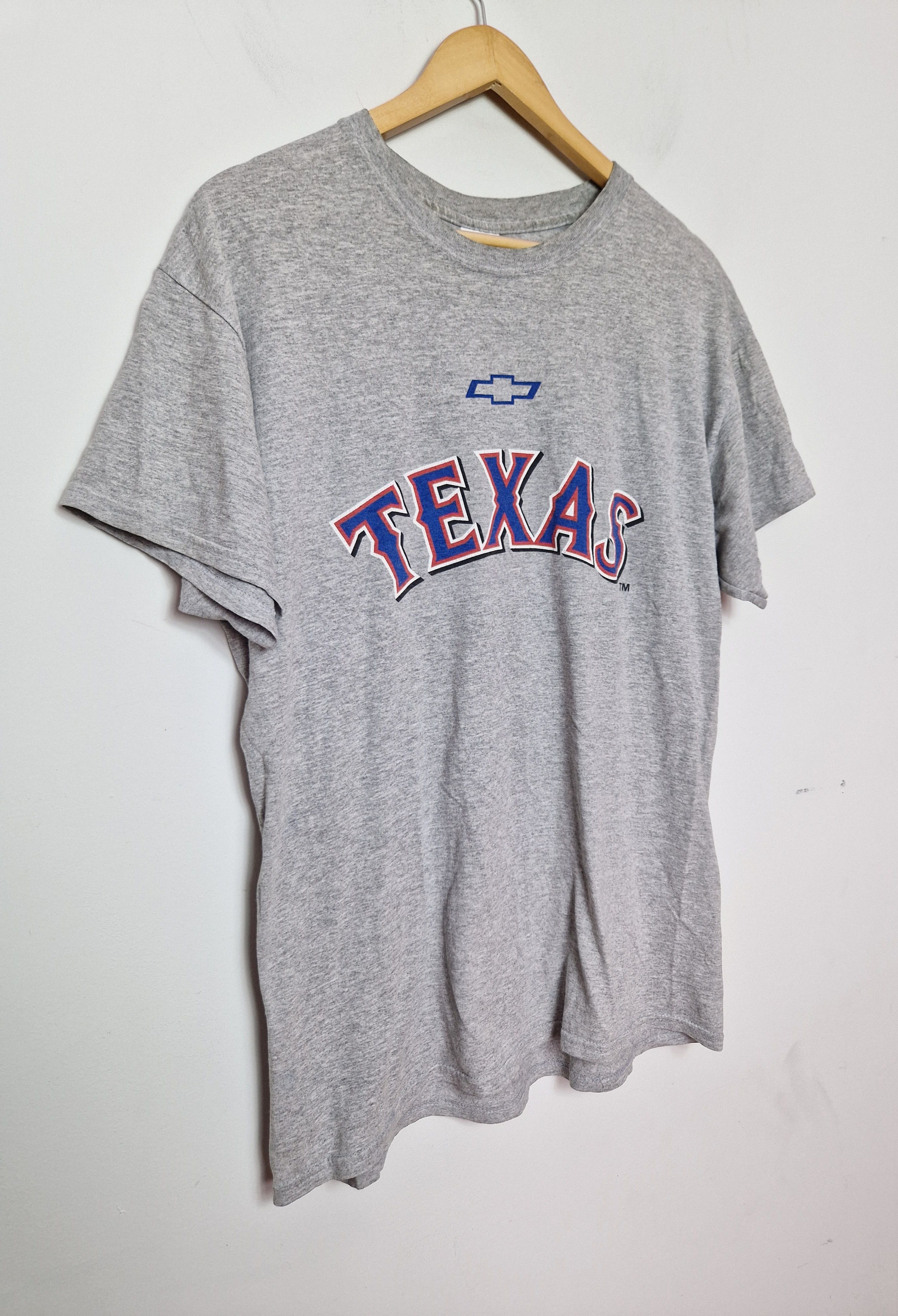 Vintage Texas Chevrolet vintage y2k heavy cotton tee Size US L / EU 52-54 / 3 - 3 Thumbnail