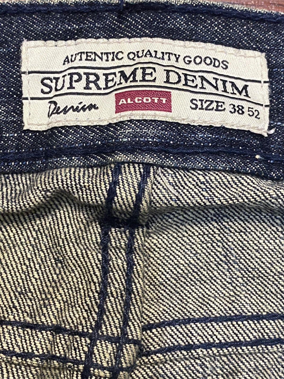 Japanese Brand Vintage Japanese Brand Alcot by Supreme Distressed Jean Size US 38 / EU 54 - 11 Thumbnail