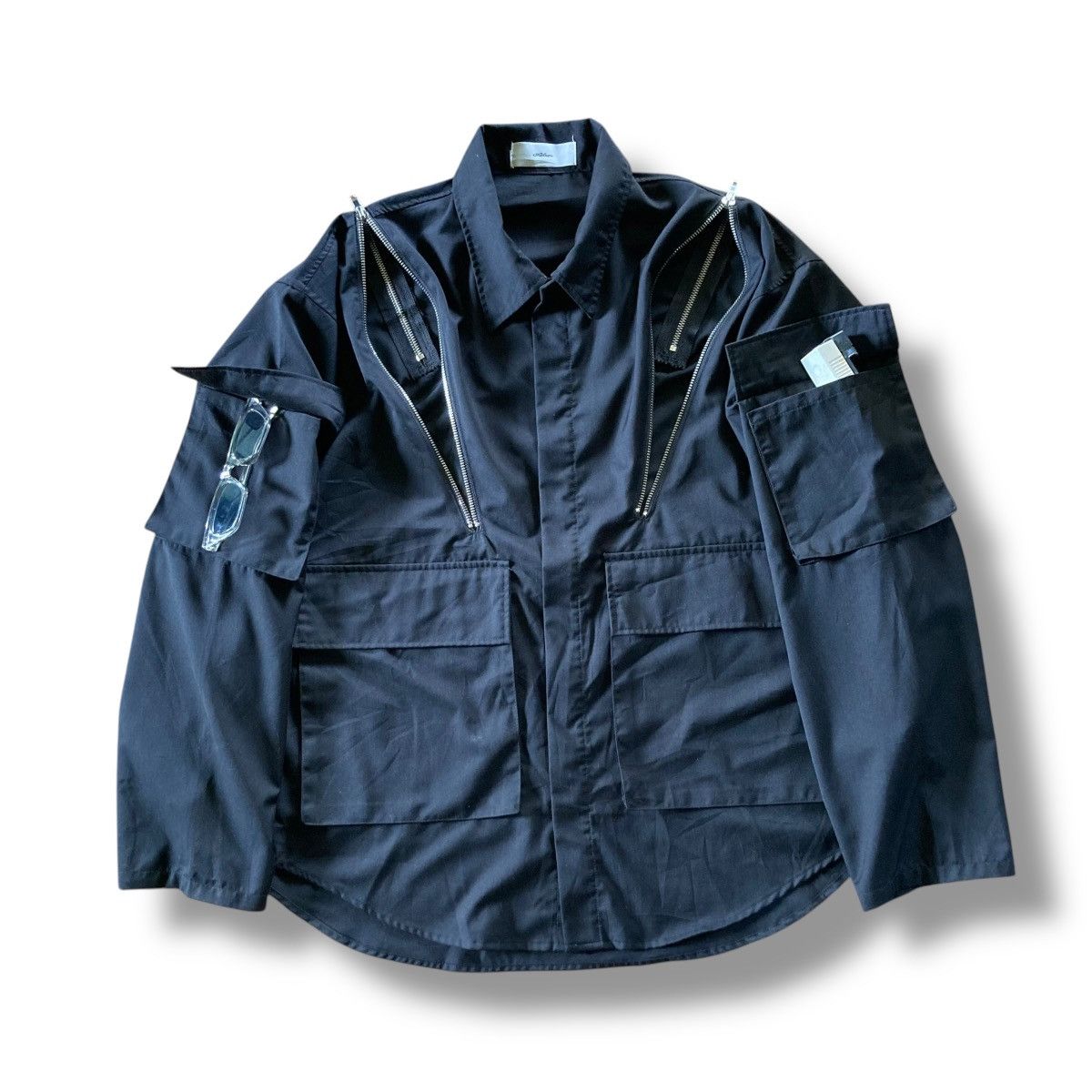 If Six Was Nine ADRER MULTIPOCKET OVERSIZE PUNK GOTHIC AVANT GARDE JACKET Size US S / EU 44-46 / 1 - 1 Thumbnail