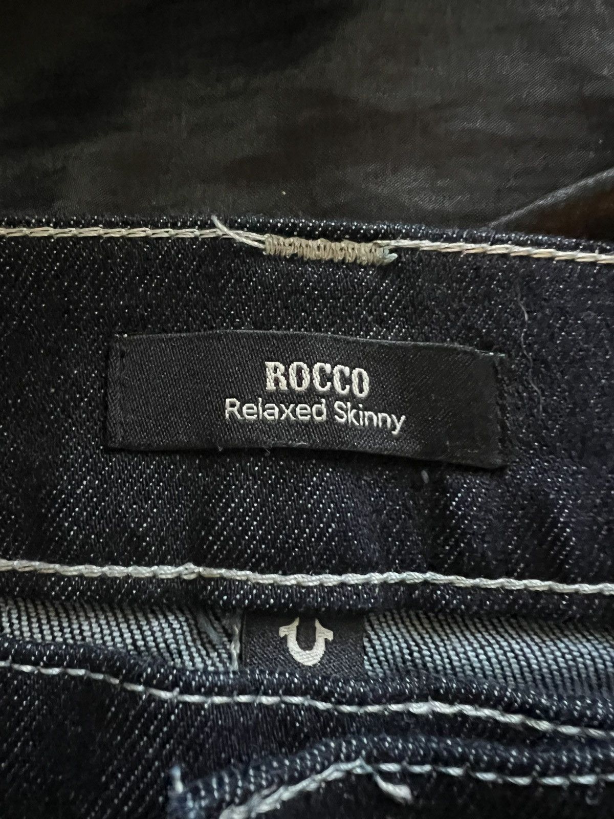 image of True Religion Rocco Denims in Black, Men's (Size 32)