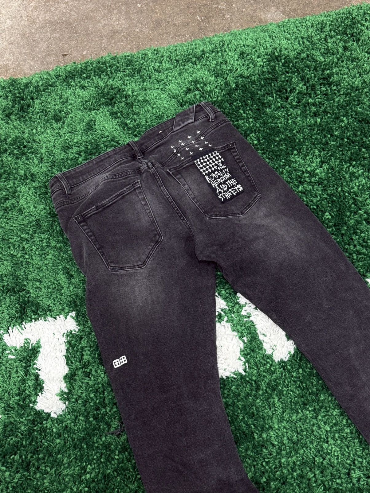 Ksubi Ksubi Chitch " Motor Mess " Denim Jeans Sz. 32 Flag Size US 32 / EU 48 - 2 Thumbnail