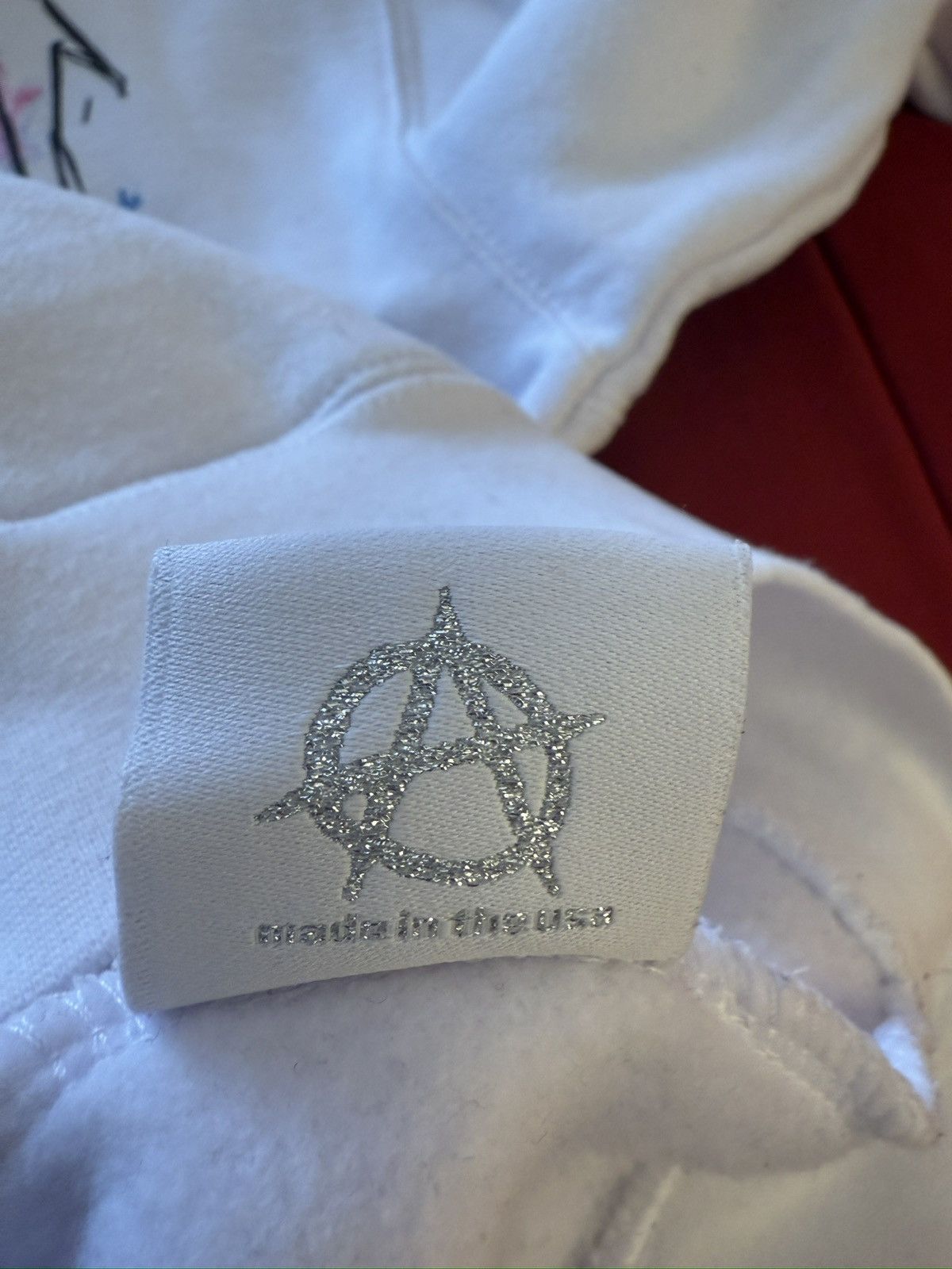 Revenge Revenge x Lil Durk painting hoodie white M Size US M / EU 48-50 / 2 - 4 Thumbnail