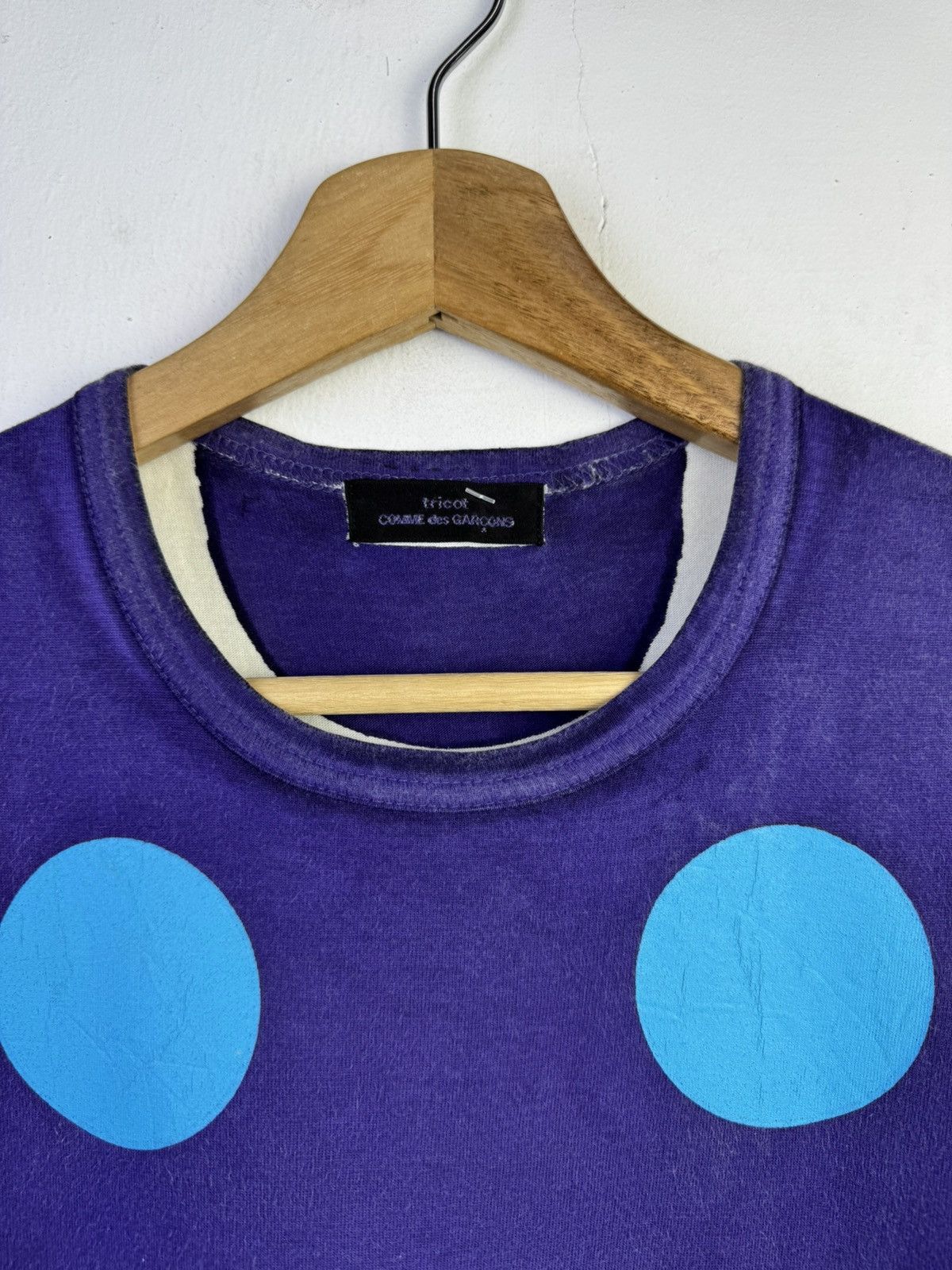 Comme des Garcons AD2003 Comme des Garçons polka dot tank top. Size M / US 6-8 / IT 42-44 - 4 Thumbnail