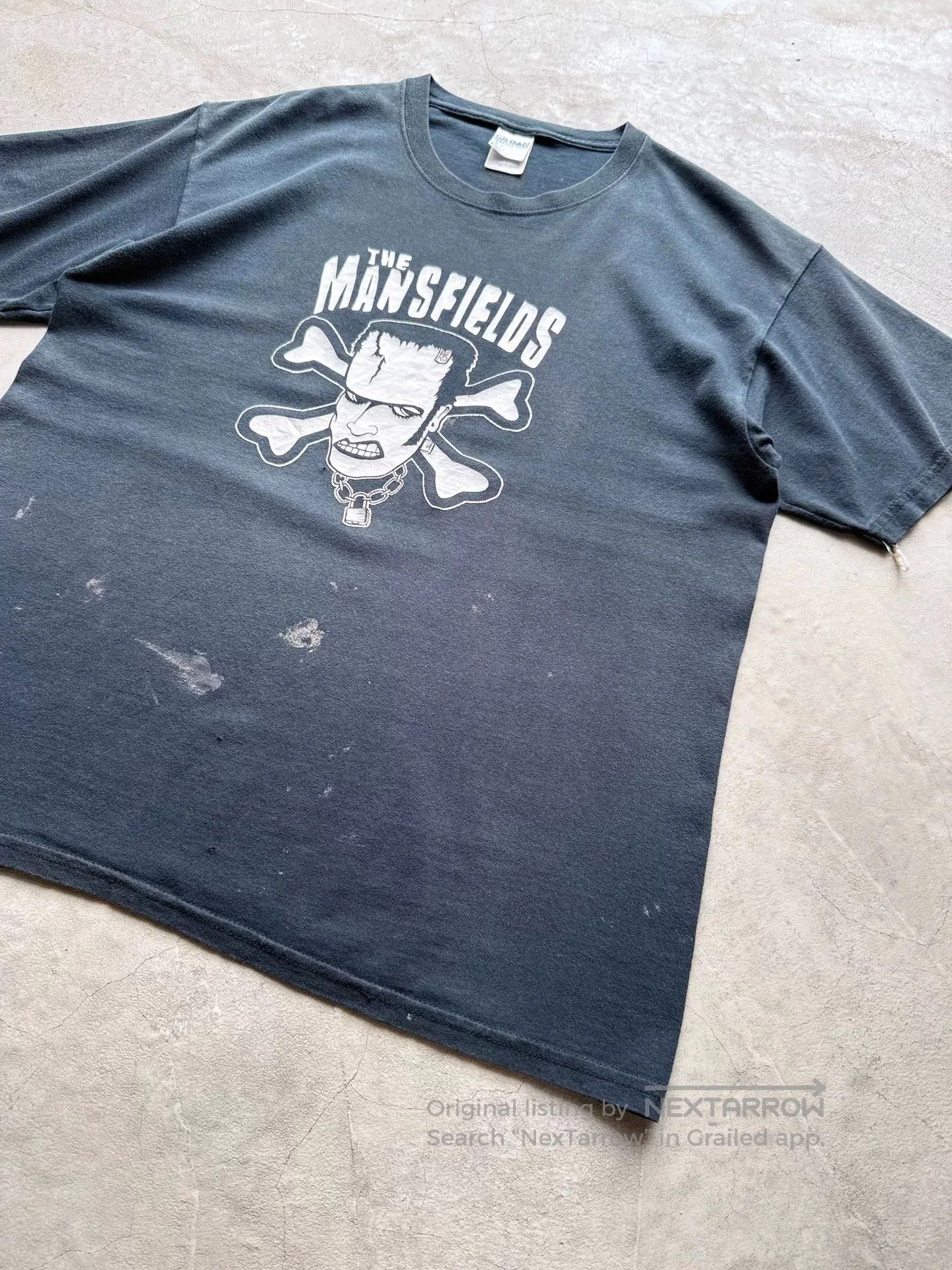 Vintage Vintage 90s The Mansfields Band Tee. Size US L / EU 52-54 / 3 - 2 Thumbnail