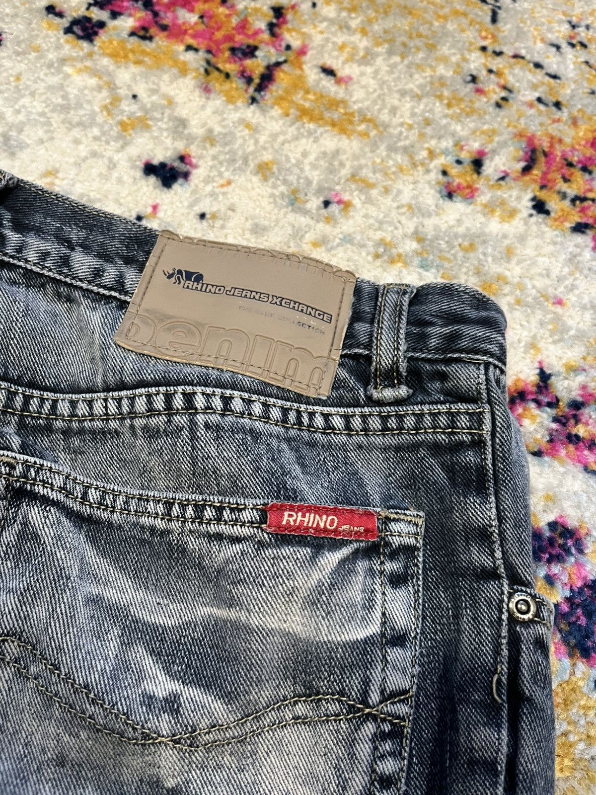 Other Y2k Baggy Rhino Jeans S/34 Size US 34 / EU 50 - 3 Thumbnail