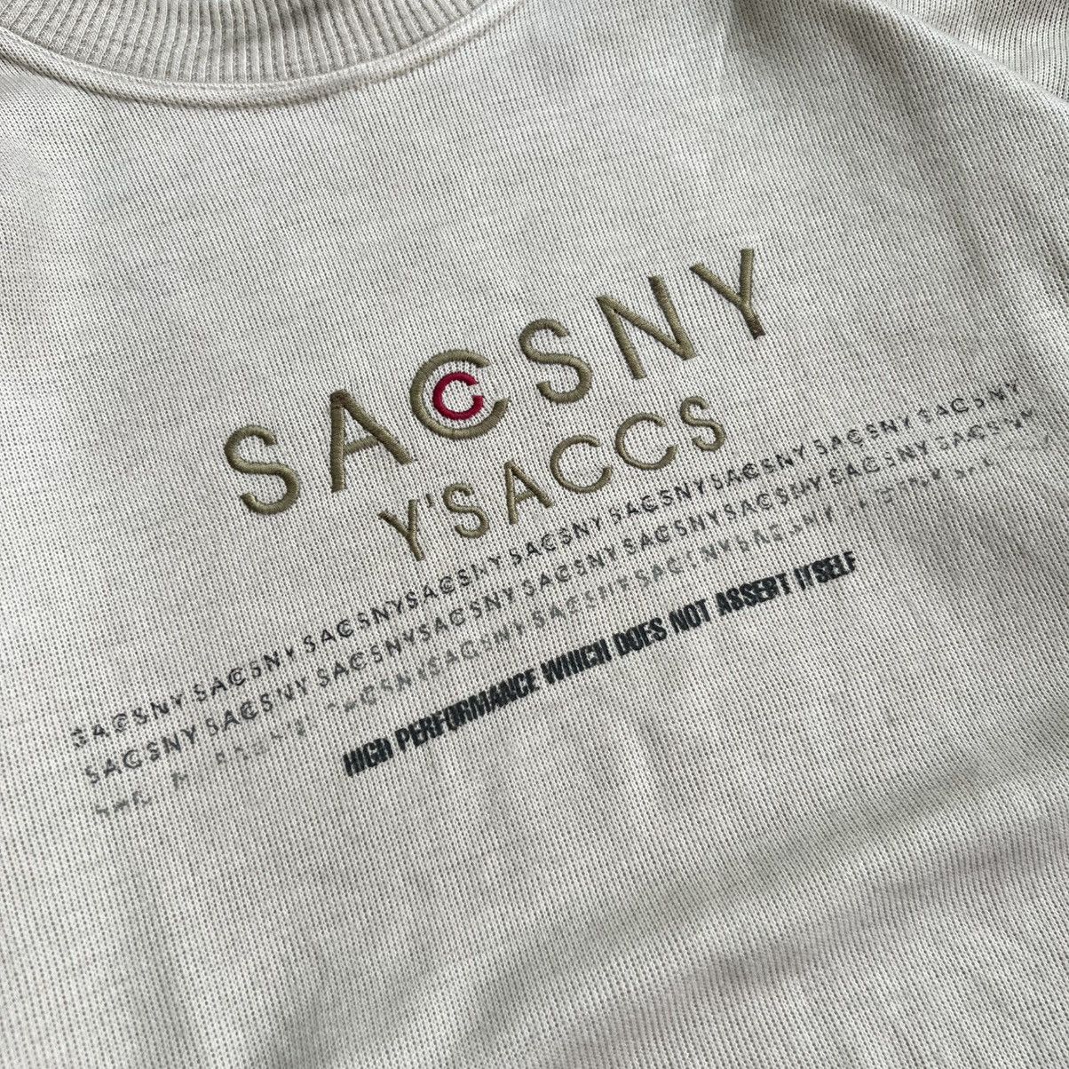 Yohji Yamamoto Vintage Sacsny Y’saccs Sweater Size US M / EU 48-50 / 2 - 3 Thumbnail