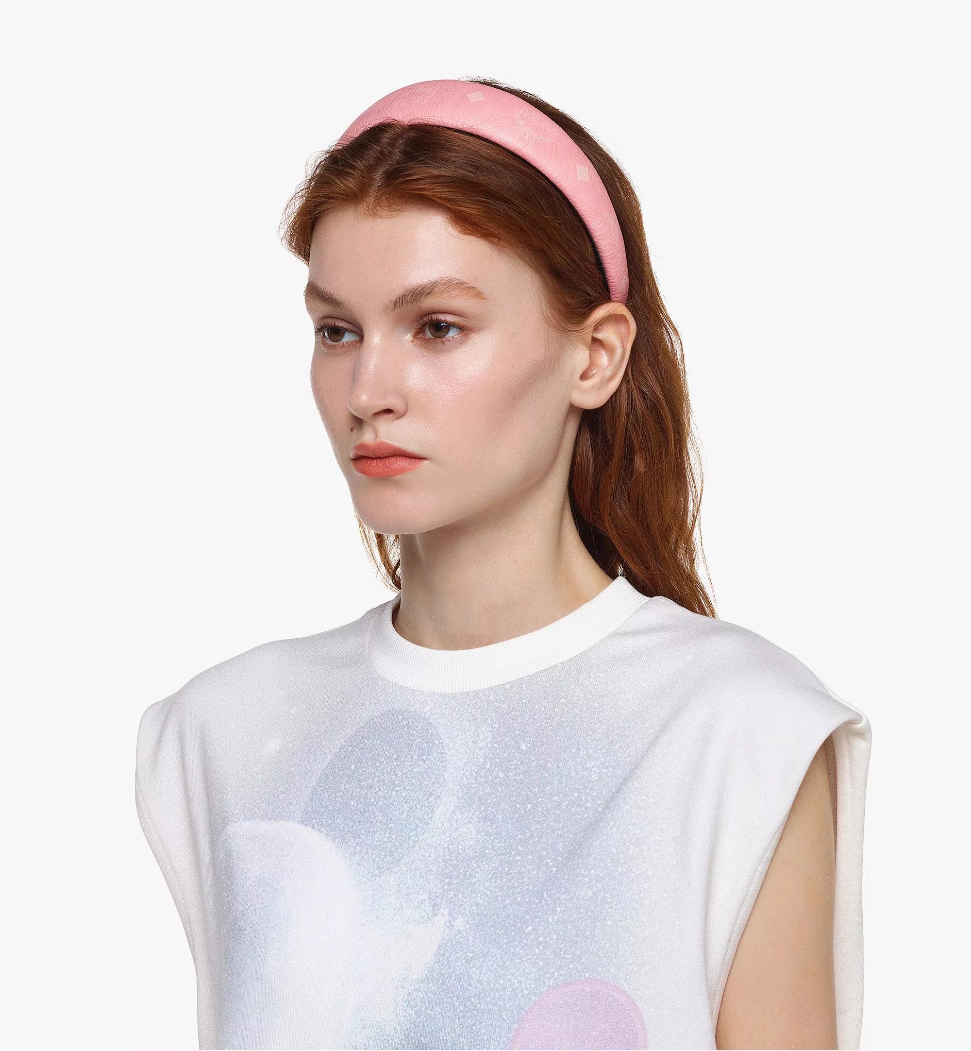MCM o1mt1gz0125 Size: OS / Headband in Pink Size ONE SIZE - 5 Thumbnail