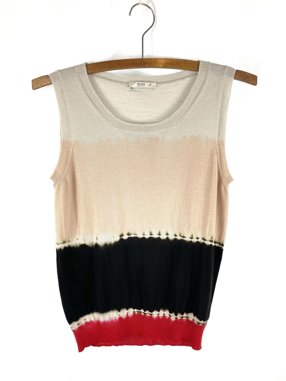 image of Prada Ombré Dyed Tank Top, Women's (Size Small)