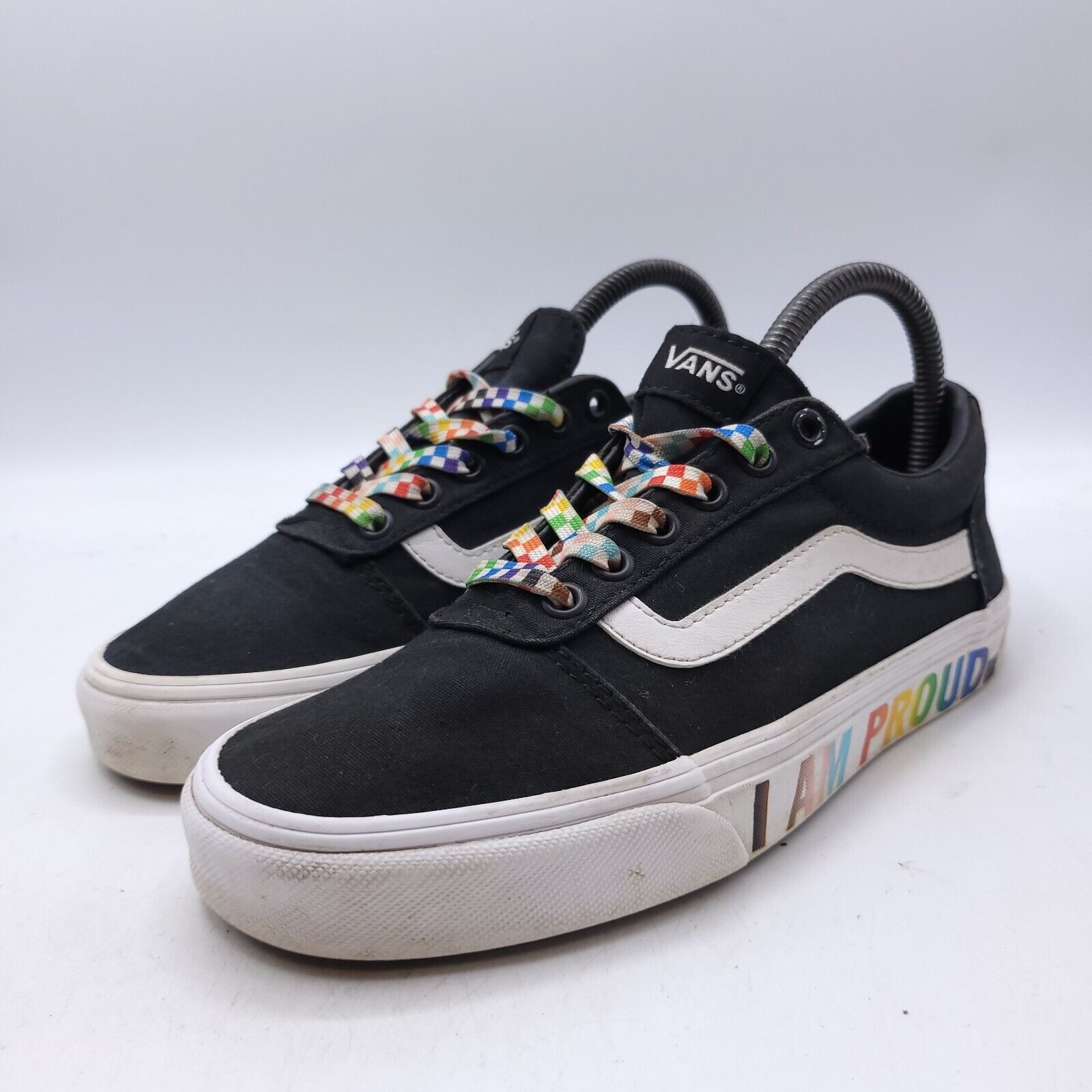 Vans Vans Off the Wall Old Skool Shoe Womens Size 7 500714 Black Size US 7 / IT 37 - 1 Thumbnail