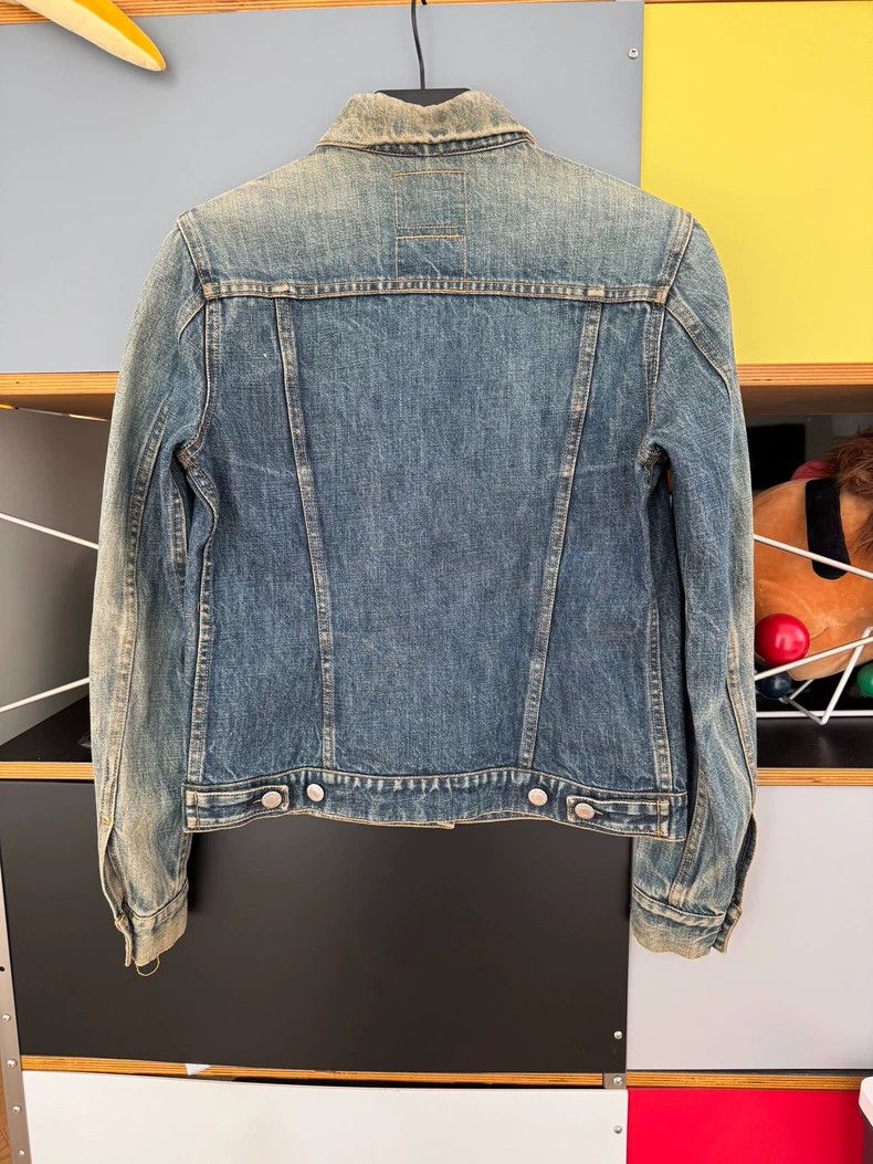 Helmut Lang HELMUT LANG classic raw denim jacket Size US XXS / EU 40 - 4 Thumbnail