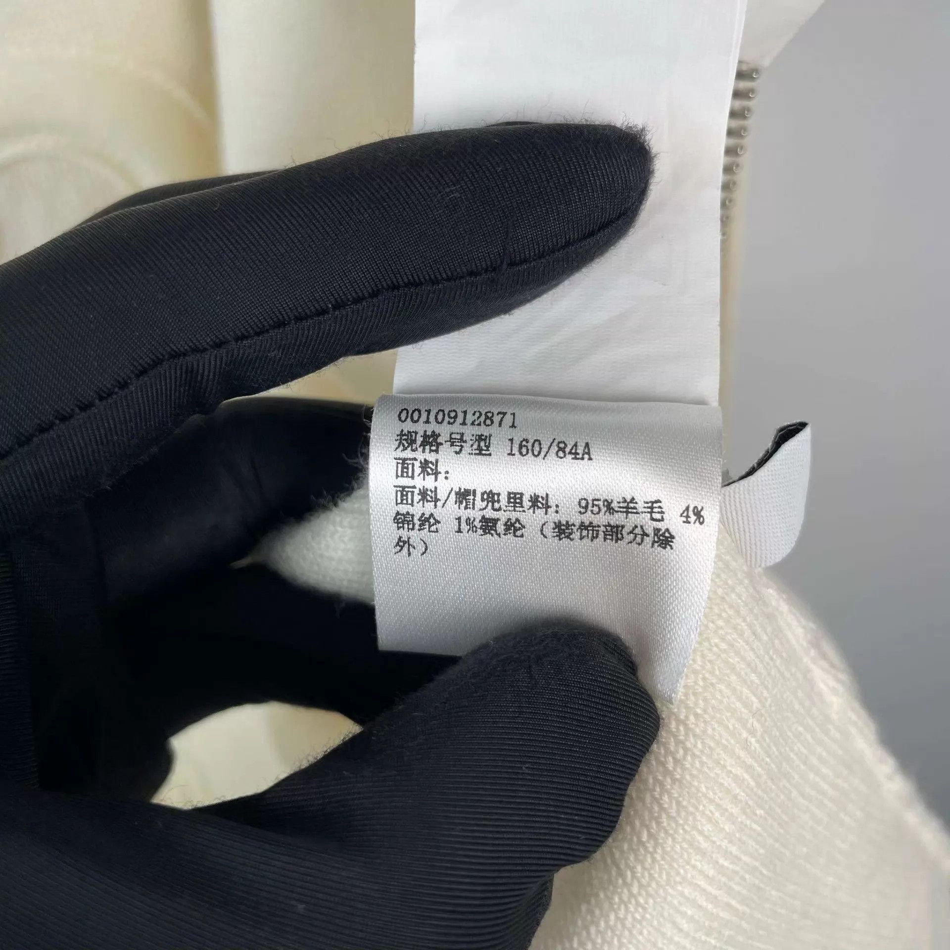 Loewe Loewe 97% New Wool Knit Hoodie S Cream White Size S / US 4 / IT 40 - 8 Thumbnail