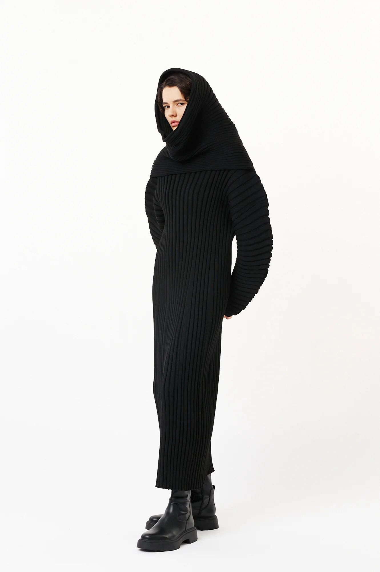 CFCL CFCL Colimacon Snood Black Size F Size ONE SIZE - 1 Thumbnail