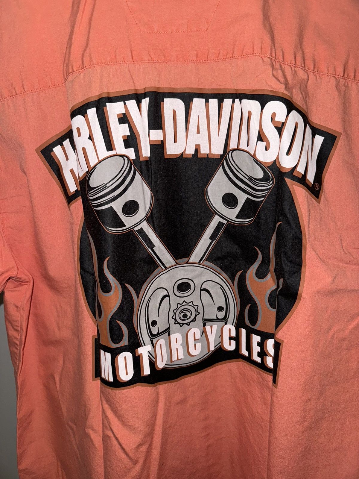 Harley Davidson Harley Davidson short sleeve button up shirt Size US M / EU 48-50 / 2 - 6 Thumbnail