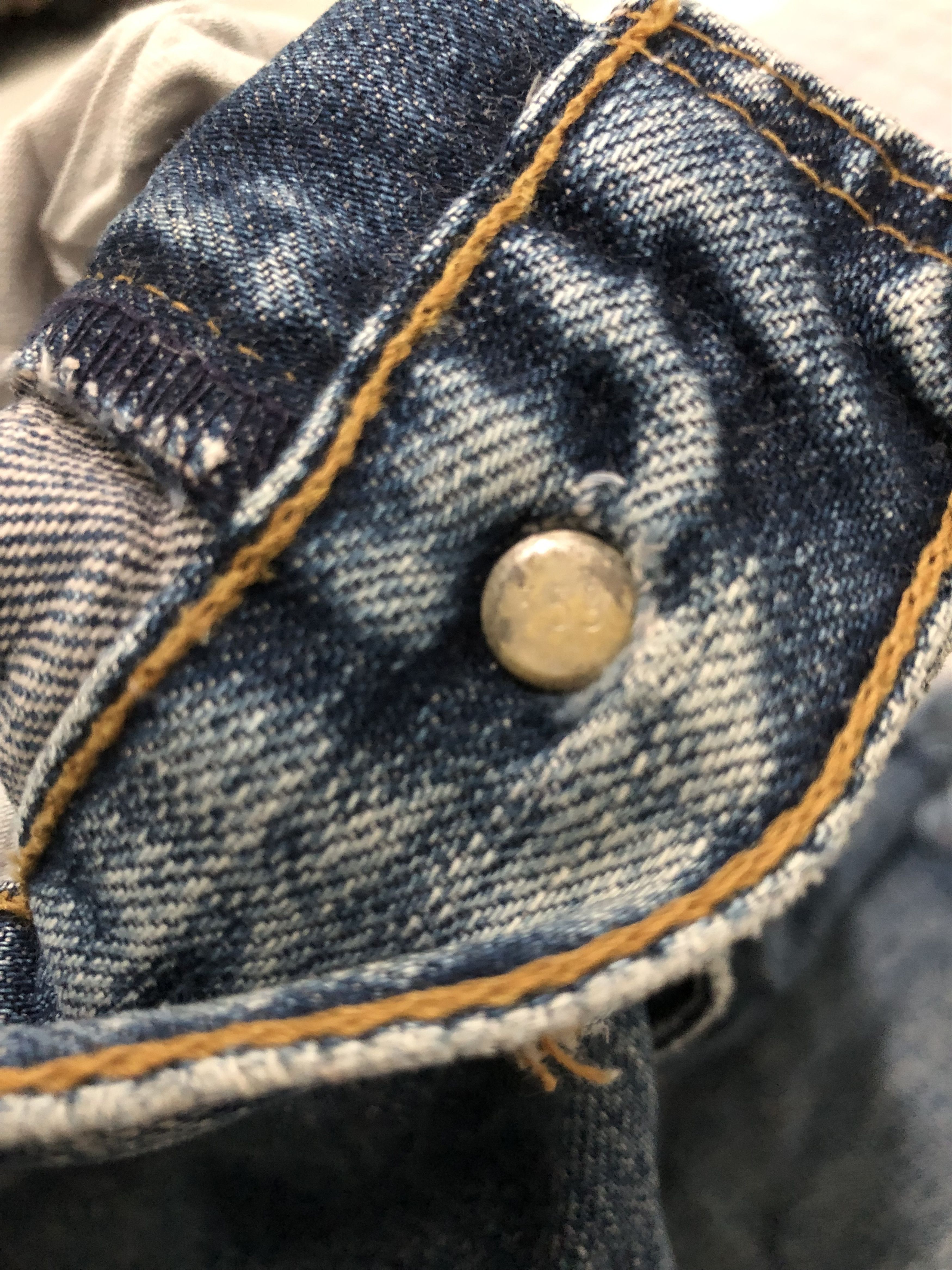 Levi's × Levi's Vintage Clothing Vintage Distressed Levis 503 Selvedge Cut Off Men Denim Size US 32 / EU 48 - 11 Thumbnail