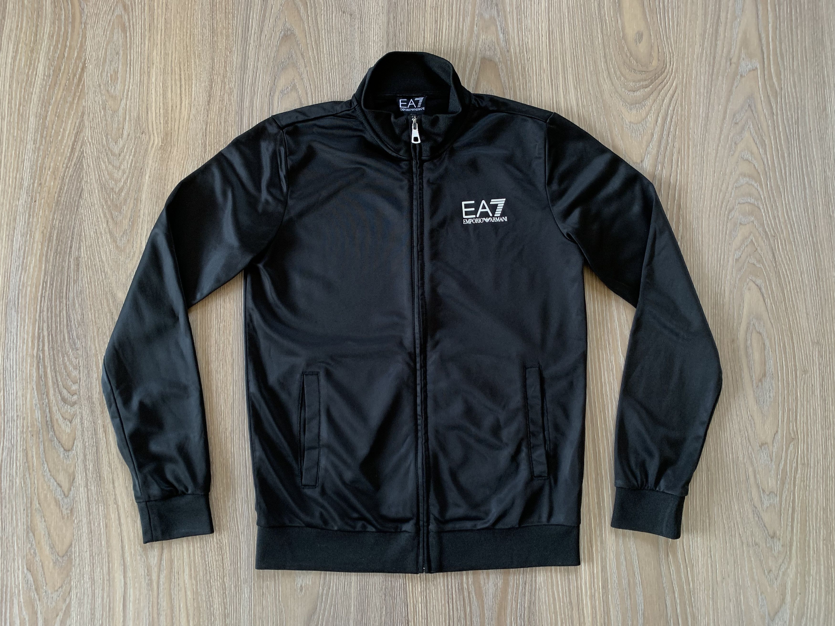 Emporio Armani × Giorgio Armani Emporio Armani Youth Full Zip Sweatshirt Size US XXS / EU 40 - 2 Thumbnail
