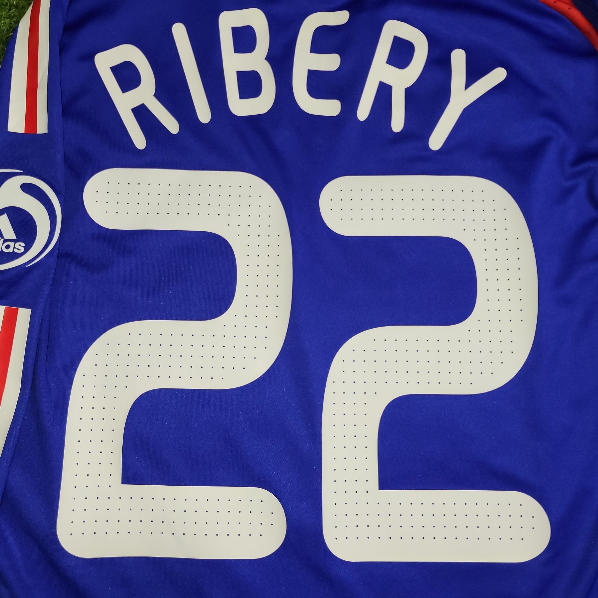 Adidas Ribery France 2008 Player Issue Long Sleeve Soccer Jersey M Size US M / EU 48-50 / 2 - 3 Thumbnail