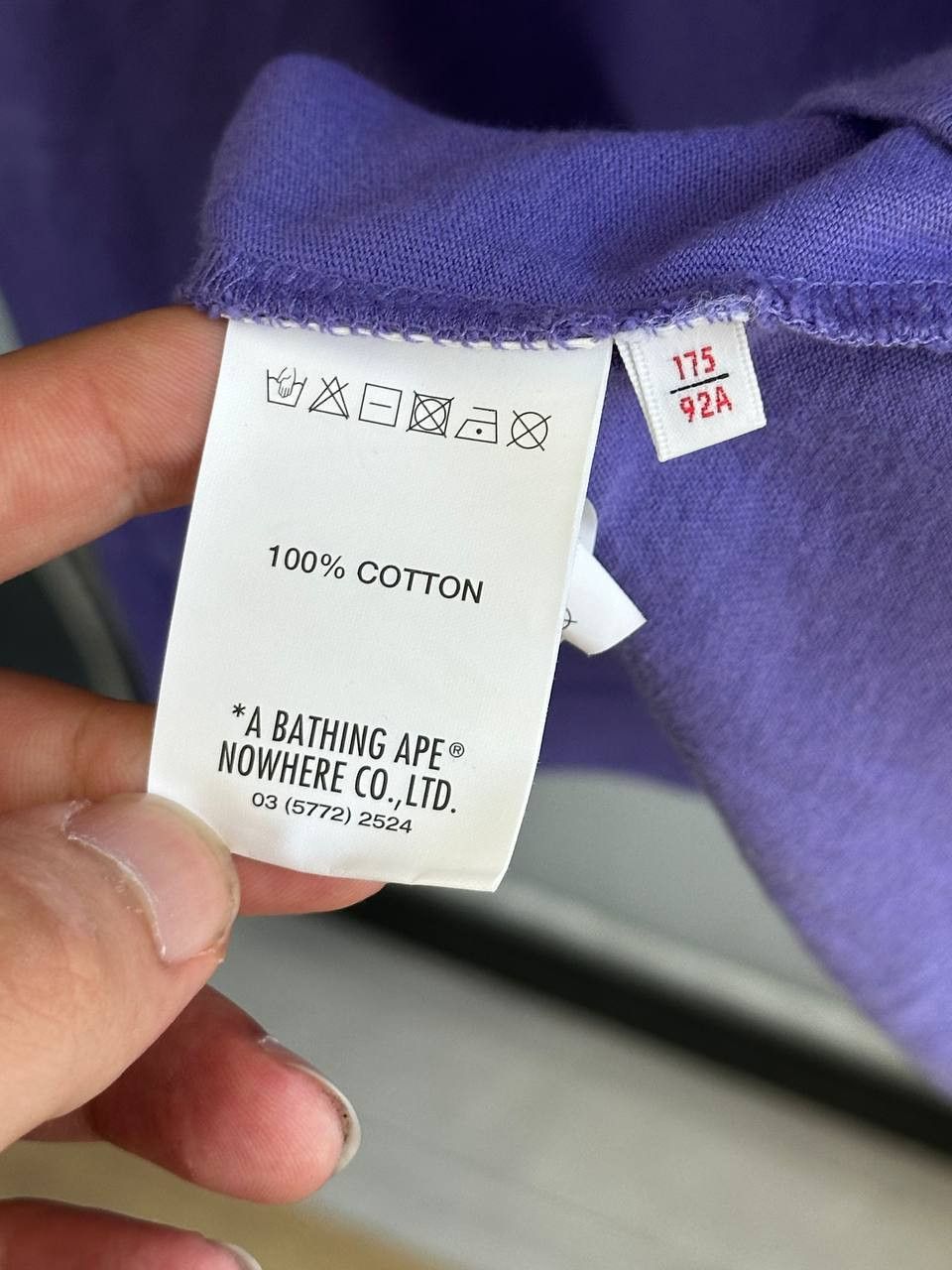 Aape Aape By Bathing Ape Purple Big Logo T-Shirt Size US M / EU 48-50 / 2 - 10 Thumbnail