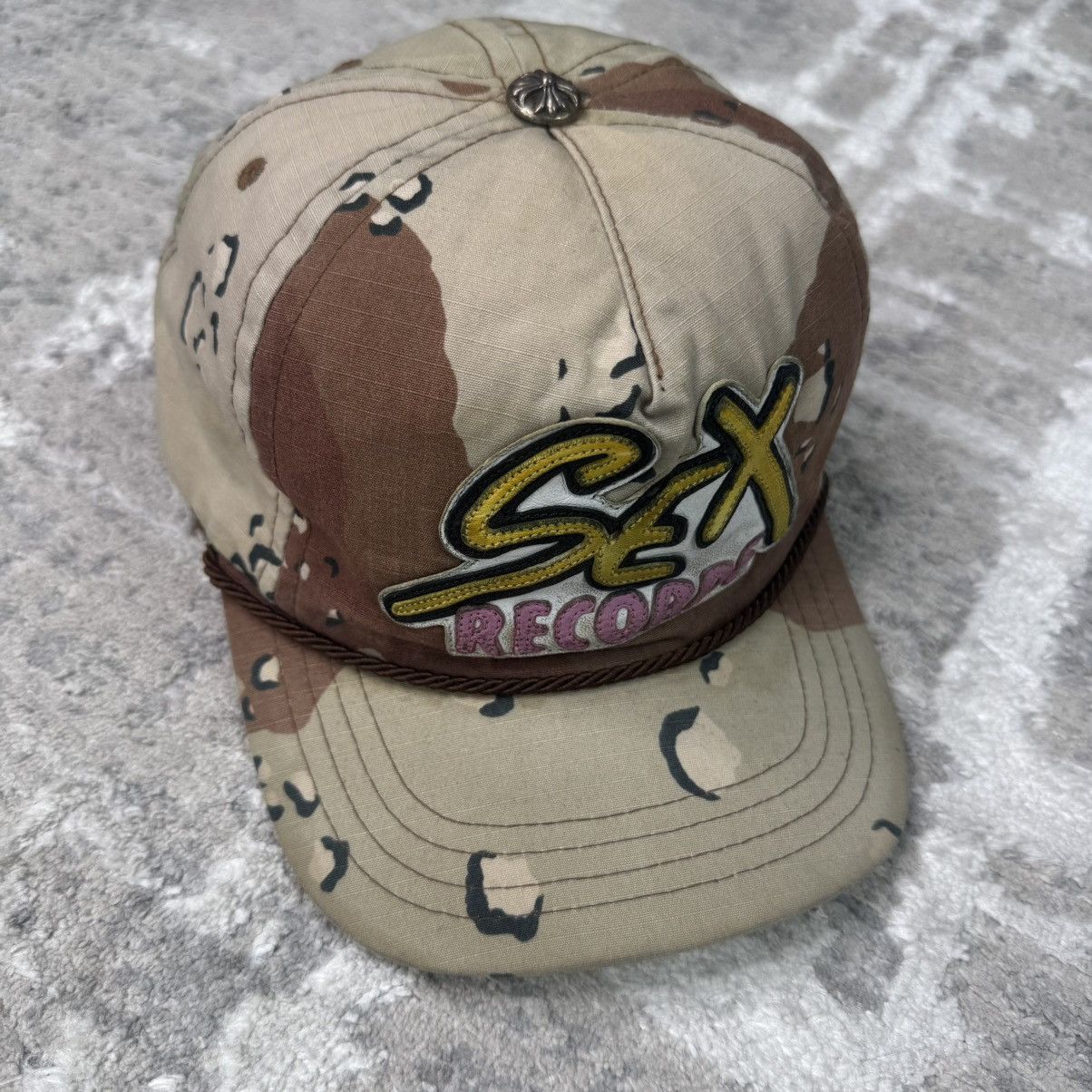 Chrome Hearts Matty boy sex records camo leather patch gunslinger hat Size ONE SIZE - 3 Thumbnail