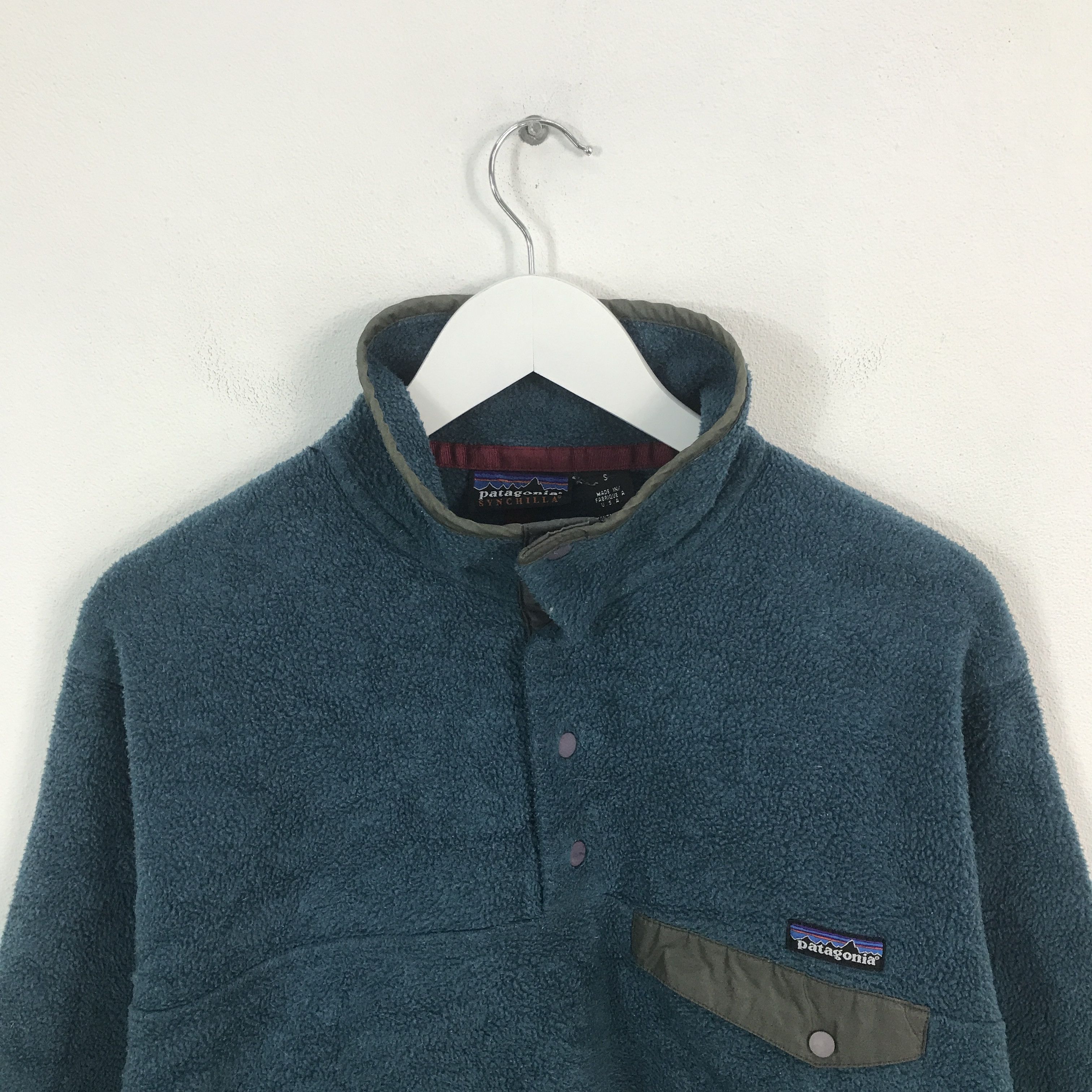 Patagonia Pantagonia fleece single pocket jacket Size US S / EU 44-46 / 1 - 2 Thumbnail