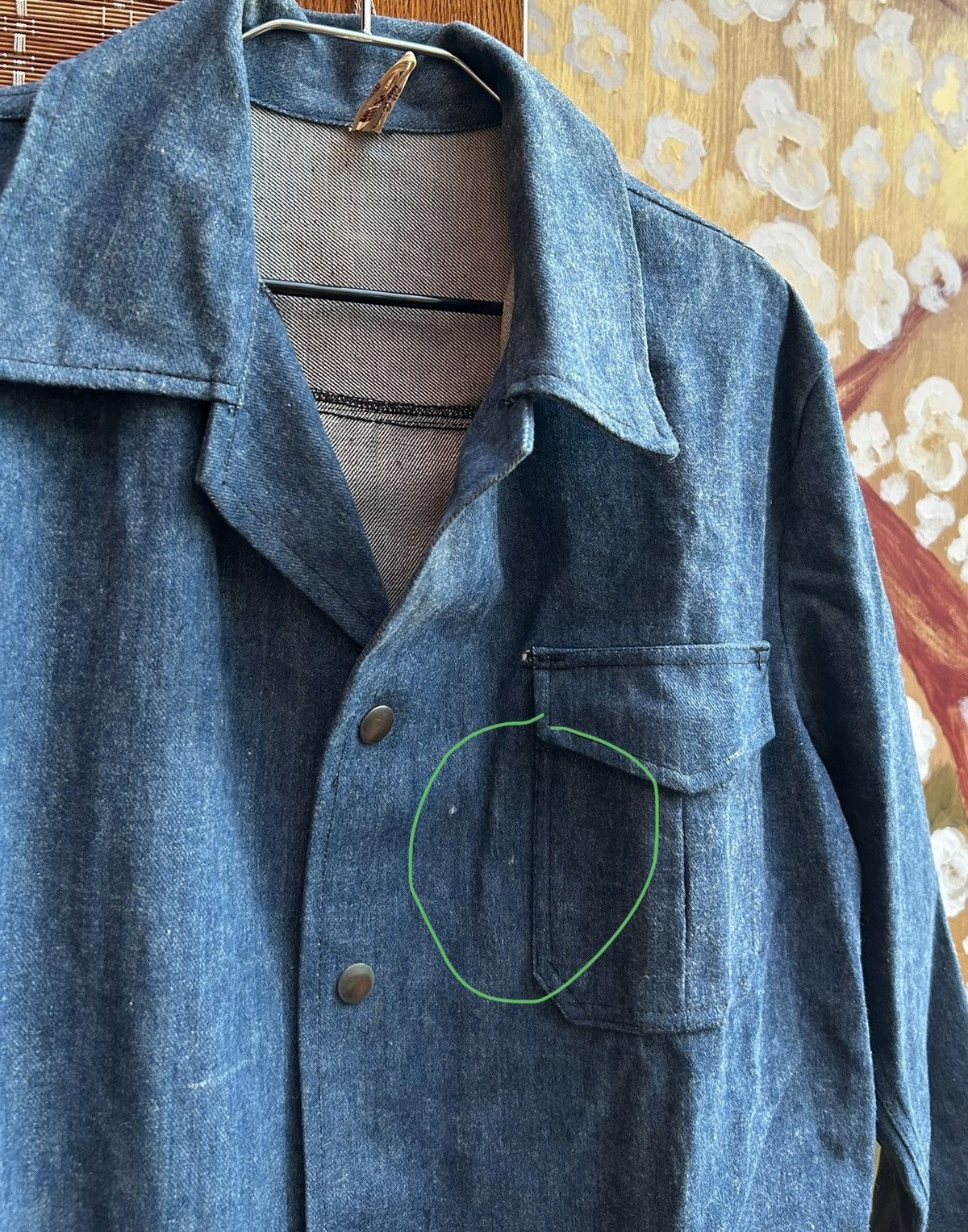 Nigel Cabourn × Vintage 60’s Lybro of Liverpool Coverall Denim Coat Pre-Cabourn Size US L / EU 52-54 / 3 - 9 Thumbnail