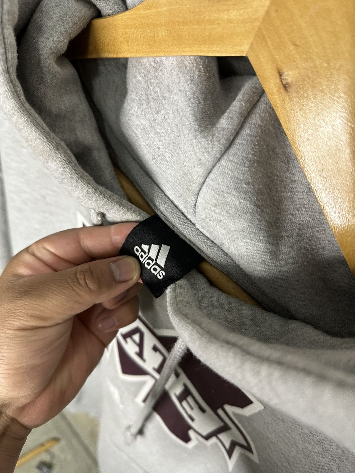 Adidas Vtg Mississippi State Adidas Hoodie Size US L / EU 52-54 / 3 - 3 Thumbnail