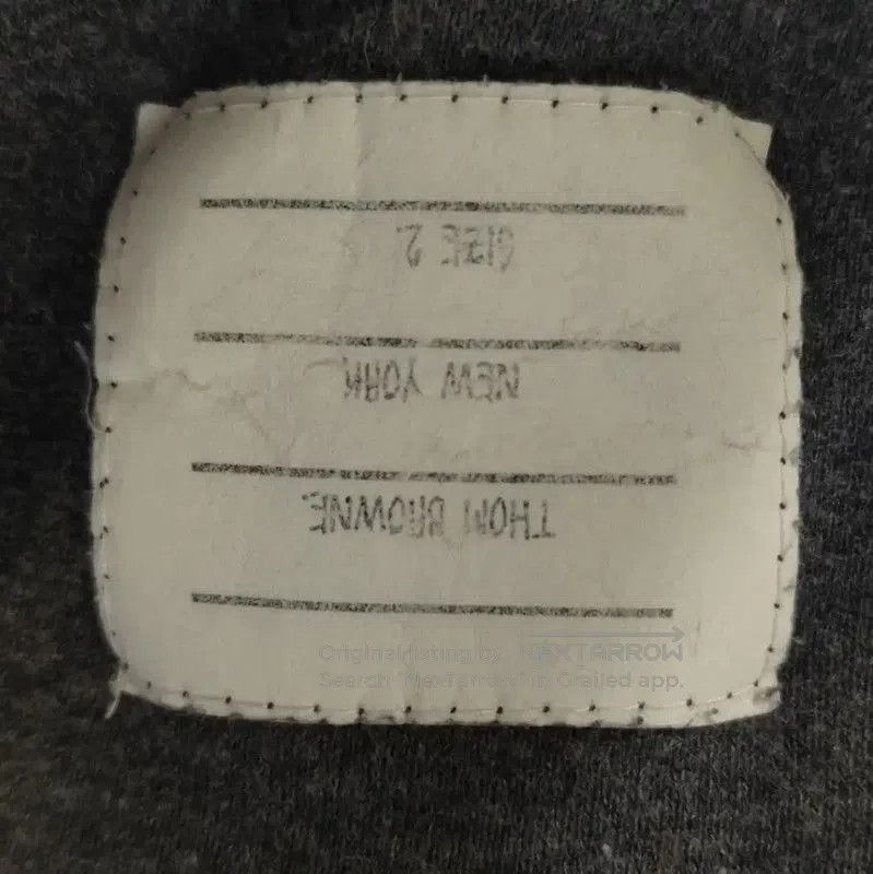 Thom Browne Thom Browne Gray Cotton Womens Lounge Pants . Size 28" / US 6 / IT 42 - 3 Thumbnail