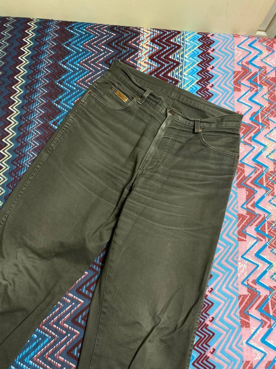 Vintage × Wrangler Vintage 80s Vintage Wrangler jeans Distressed Size US 30 / EU 46 - 16 Thumbnail