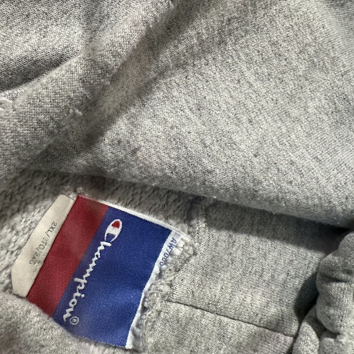Vintage Vintage Gray Basketball Boxy Hoodie Size US XXL / EU 58 / 5 - 3 Thumbnail