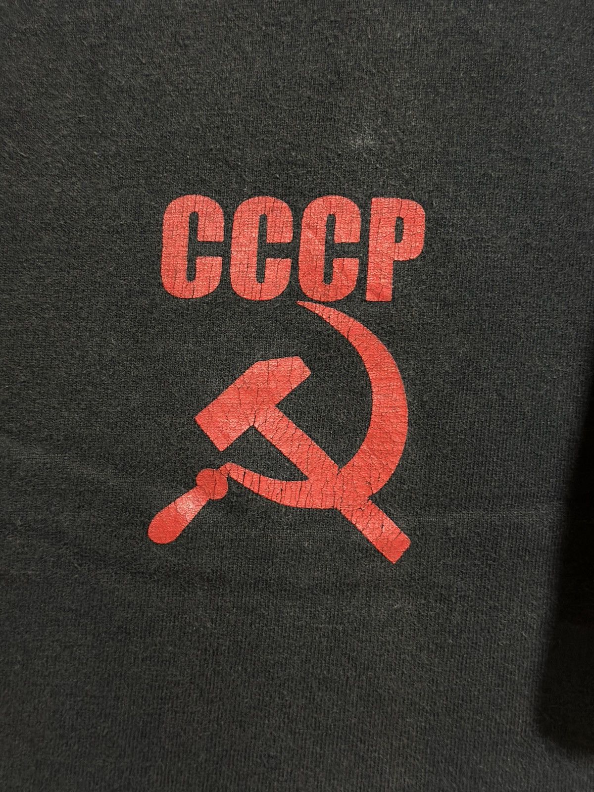 Sears Vintage Soviet Airlines Faded Tee Size US XL / EU 56 / 4 - 3 Thumbnail