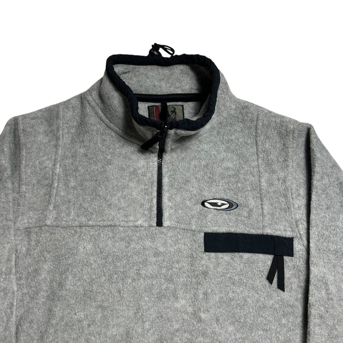 Vans × Vintage Vintage 90s Vans Embroidery Logo Half Zip Sweatshirt Size US M / EU 48-50 / 2 - 3 Thumbnail