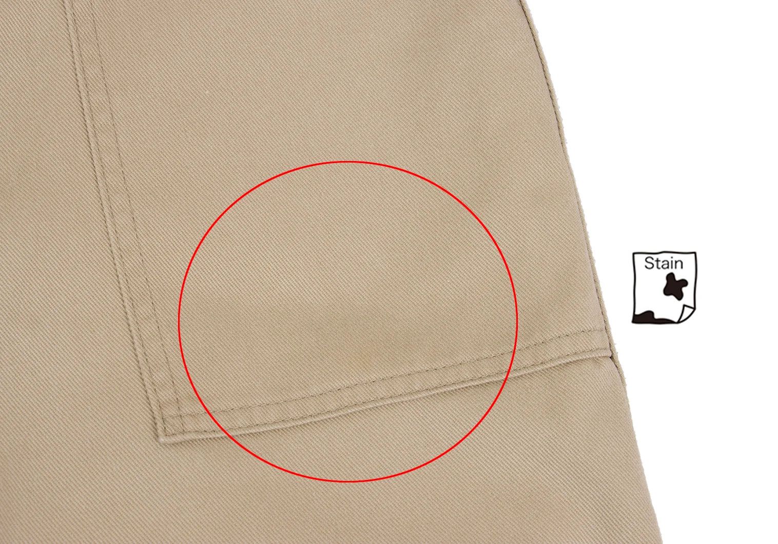 Junya Watanabe Beige Cotton Blend Chino Work Pants XS Size US 26 / EU 42 - 3 Thumbnail